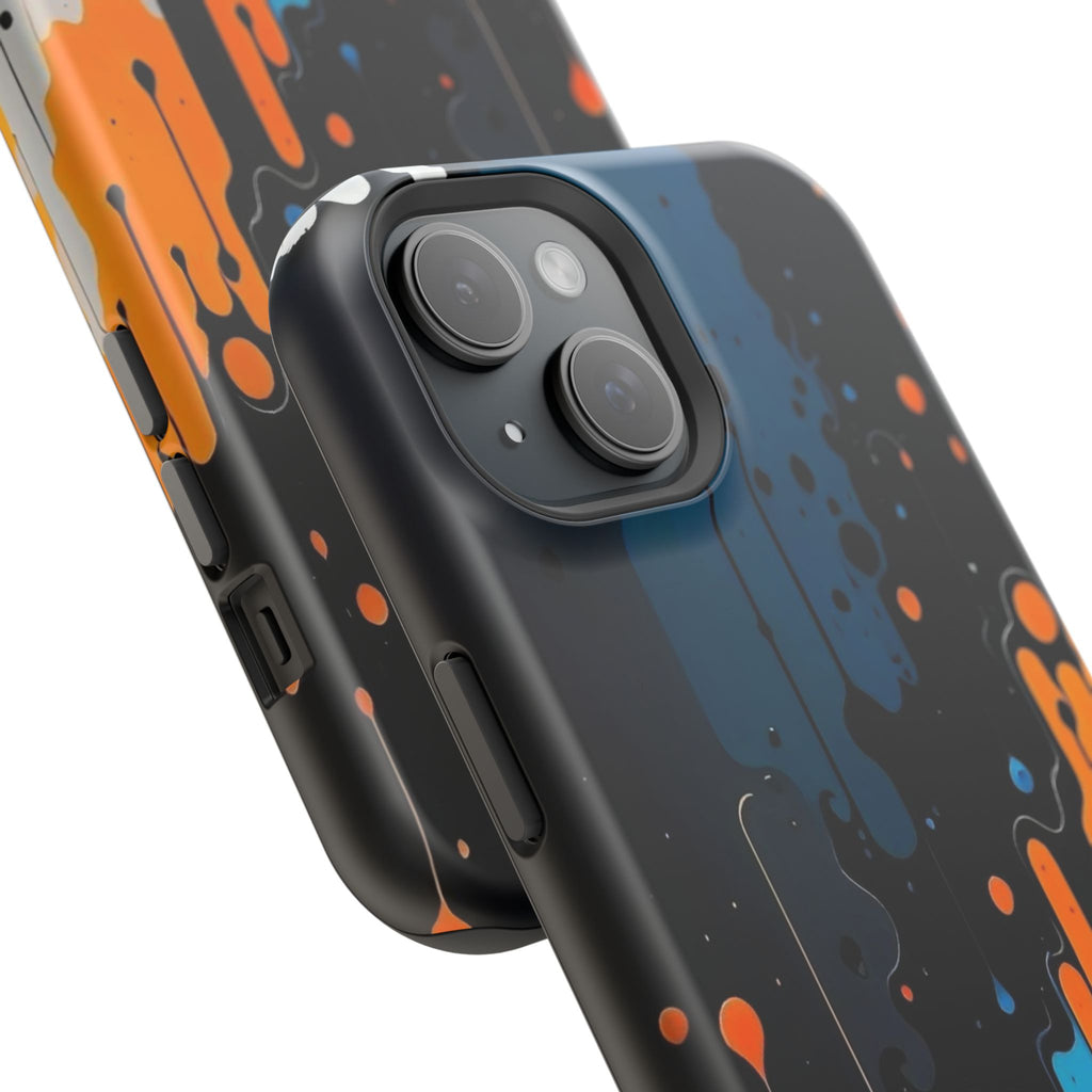 Abstract Drip Magnetic Impact Phone Case