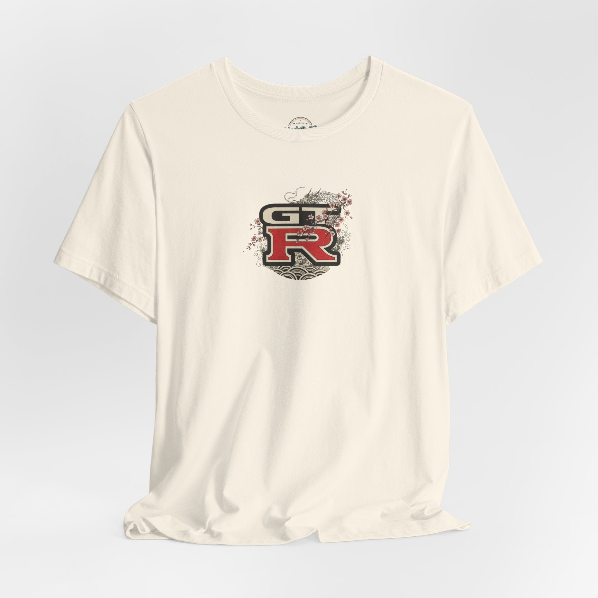 Dragon and Skyline with Sports Car Tee | JDM GT-R Illustration