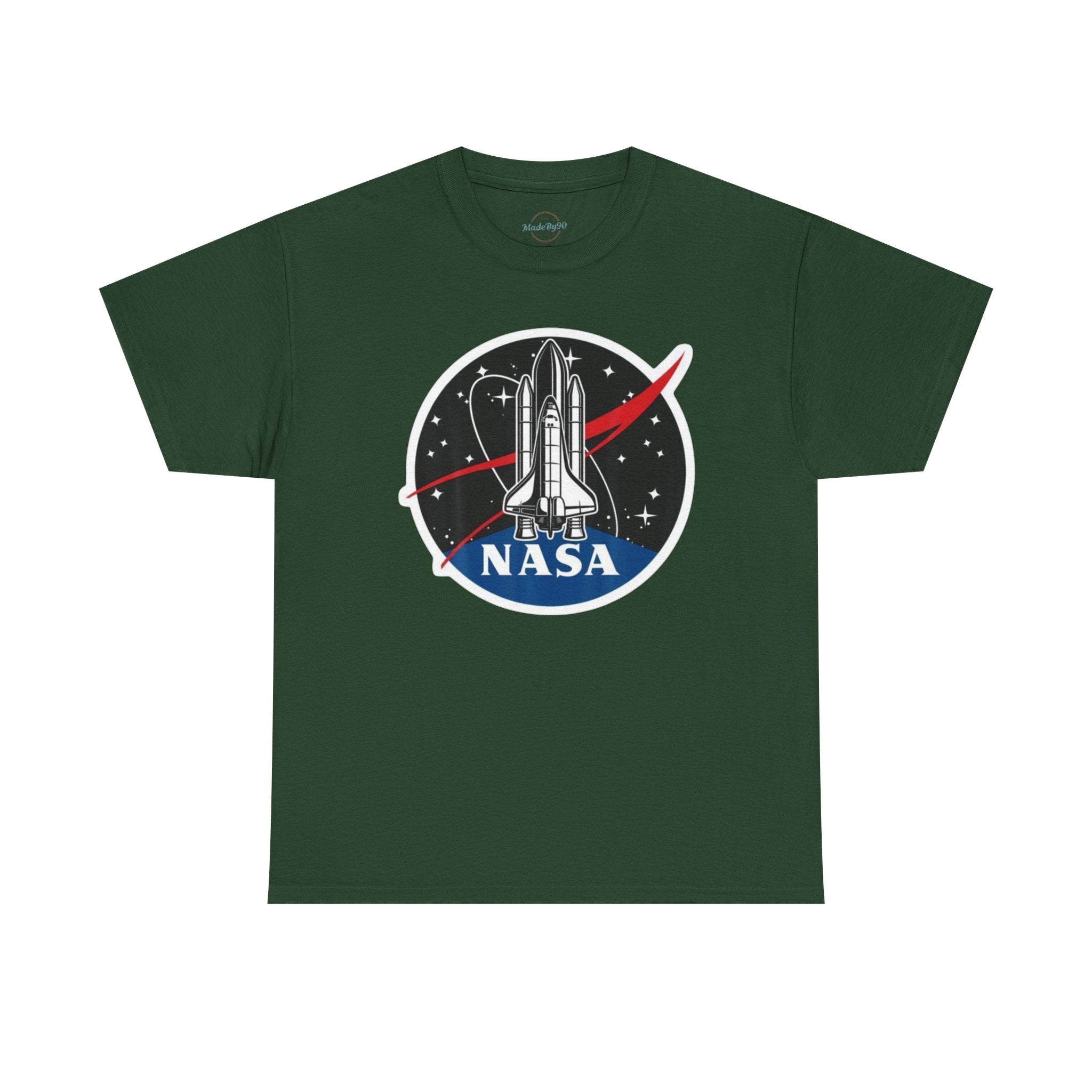 NASA Space Shuttle Tee — Retro Rocket Logo T‑Shirt