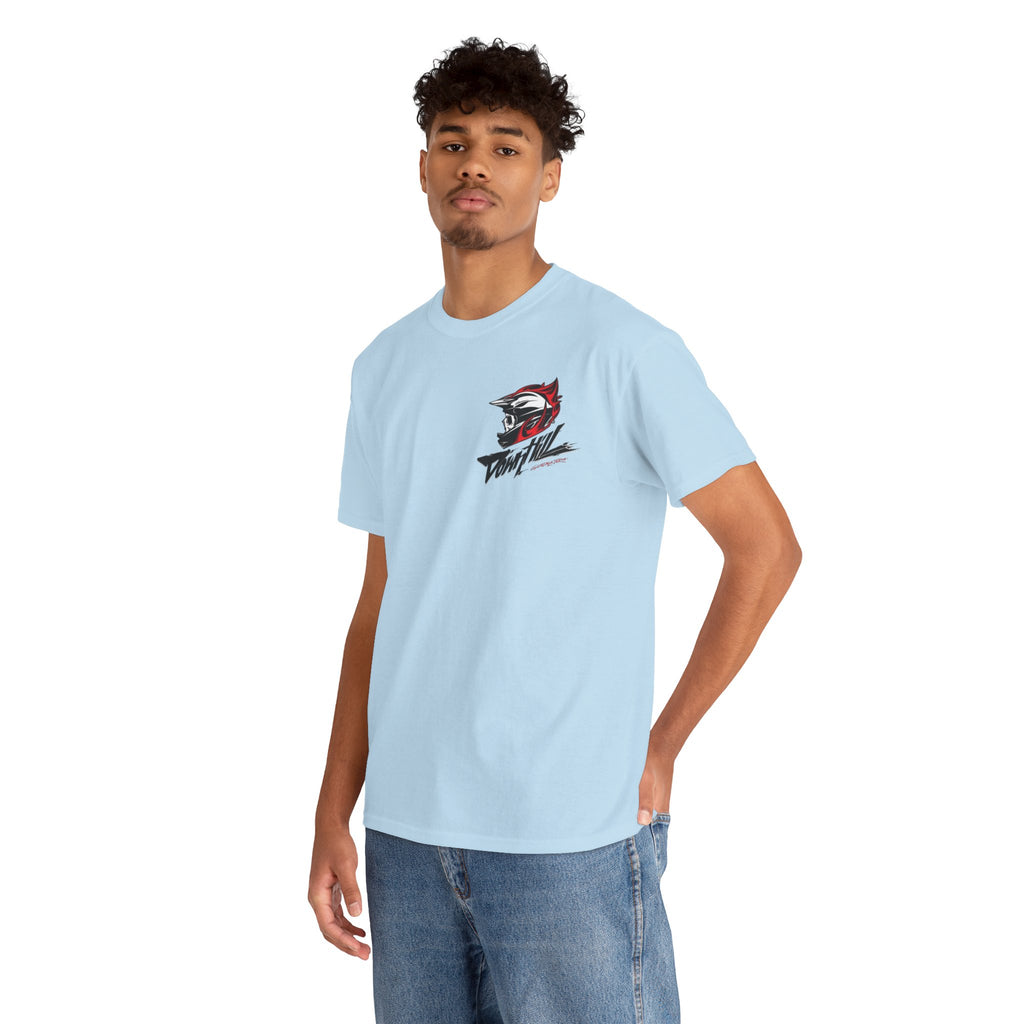 Motocross Rider T-Shirt – Dynamic Dirt Bike Graphic Tee ("Ride Fast")