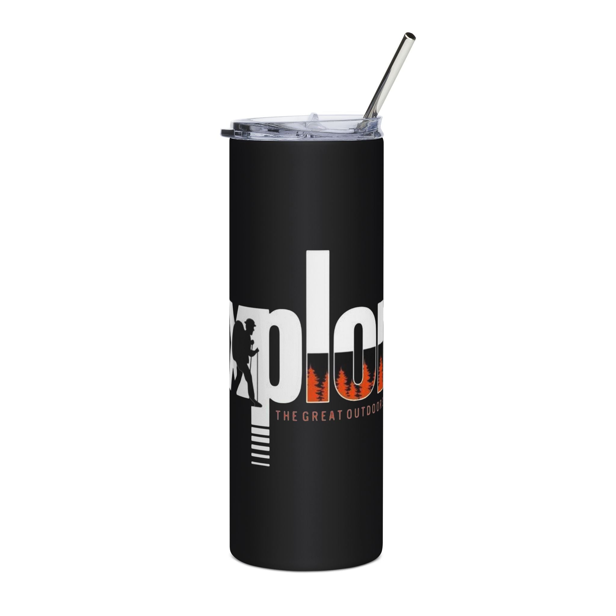 Explorer Stainless Steel Tumbler 20oz – The Great Outdoors Travel Mug