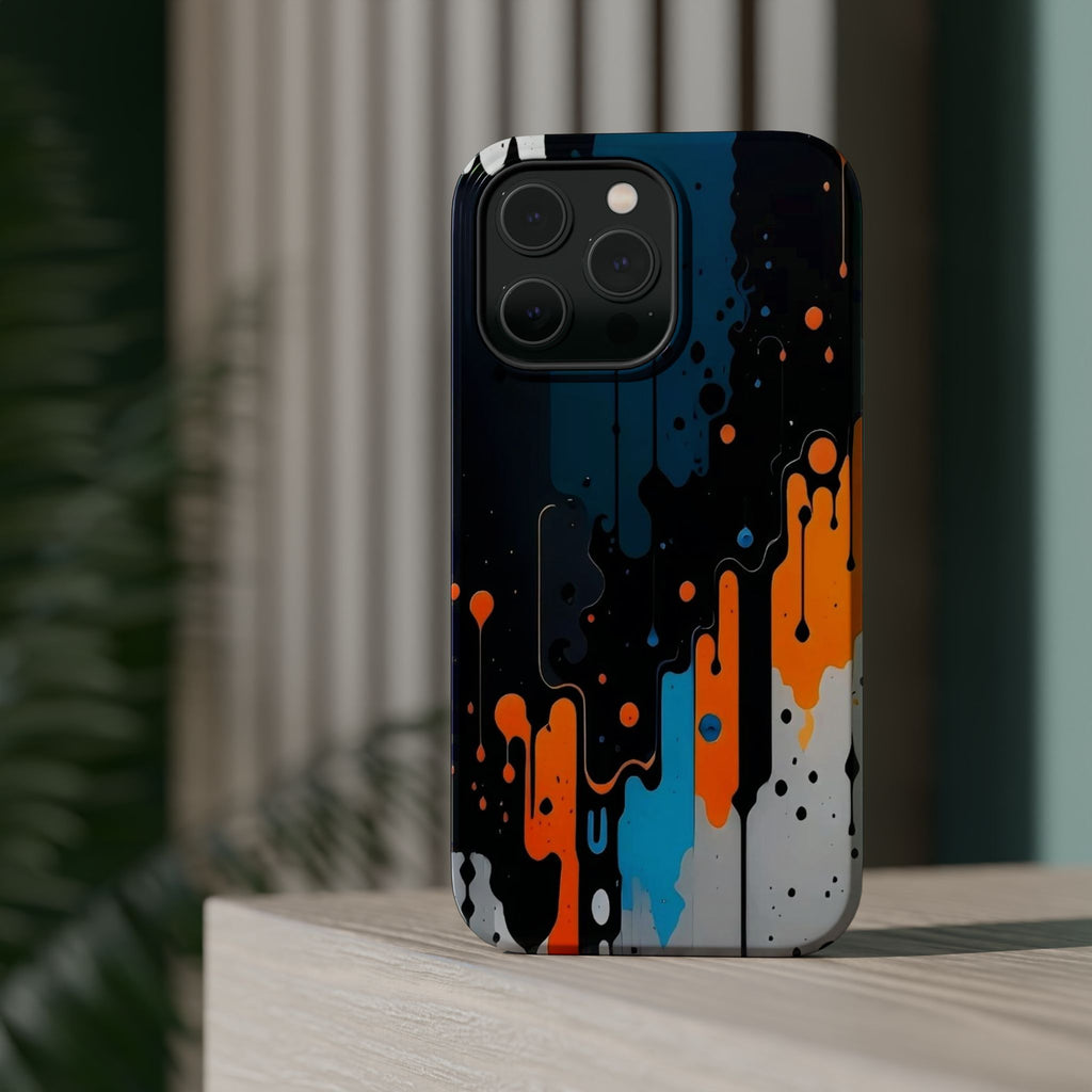 Abstract Drip Magnetic Impact Phone Case
