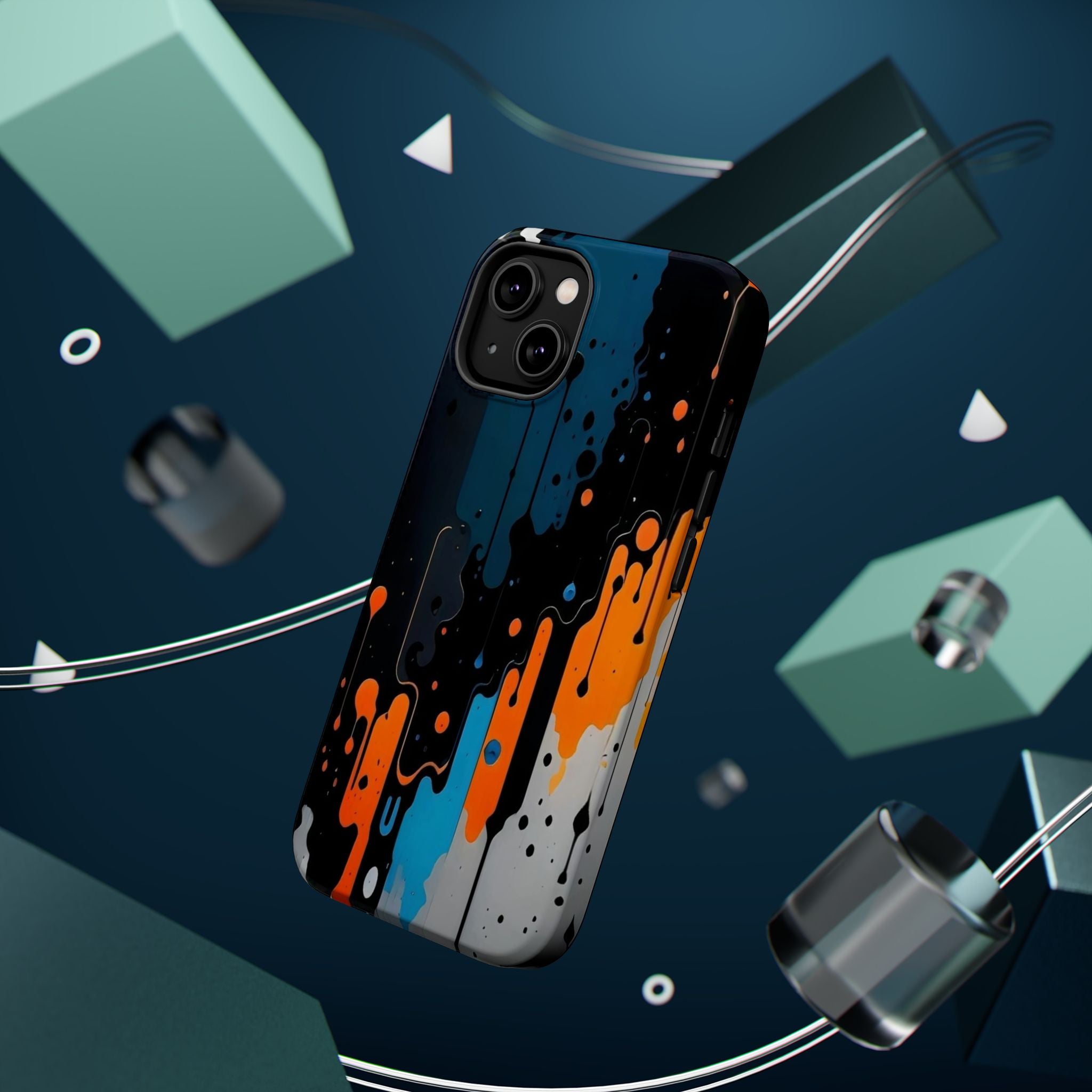 Abstract Drip Magnetic Impact Phone Case