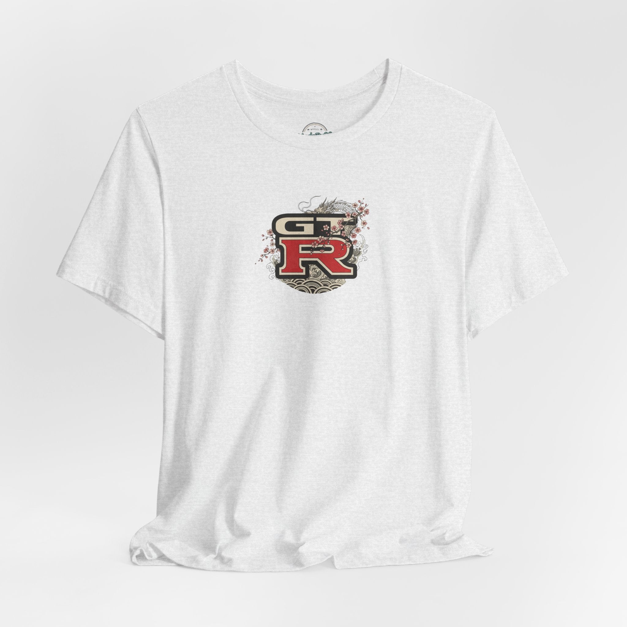 Dragon and Skyline with Sports Car Tee | JDM GT-R Illustration