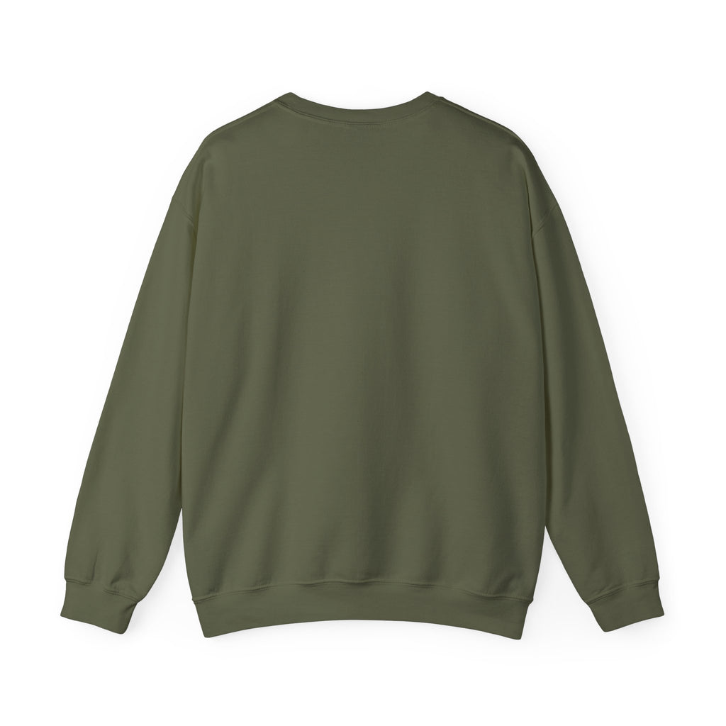 Crewneck Sweatshirt — Grinning Bunny Line Art Crewneck