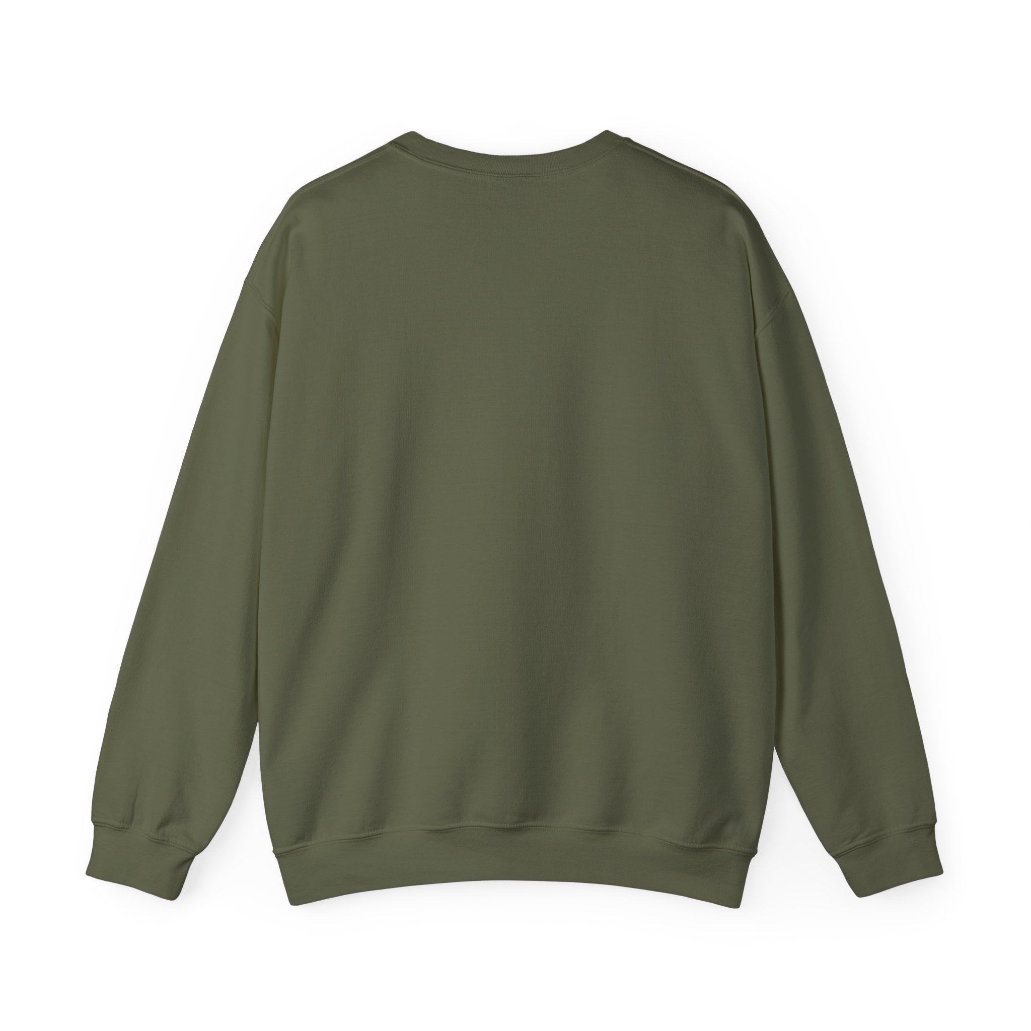 Crewneck Sweatshirt — Grinning Bunny Line Art Crewneck