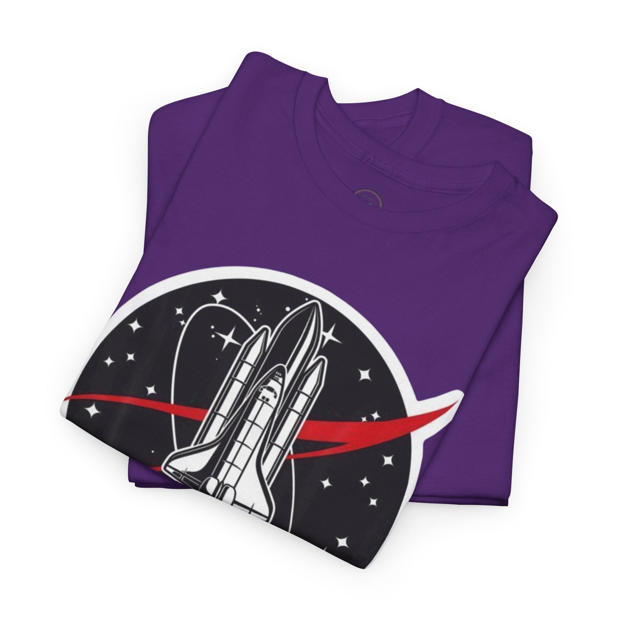 NASA Space Shuttle Tee — Retro Rocket Logo T‑Shirt