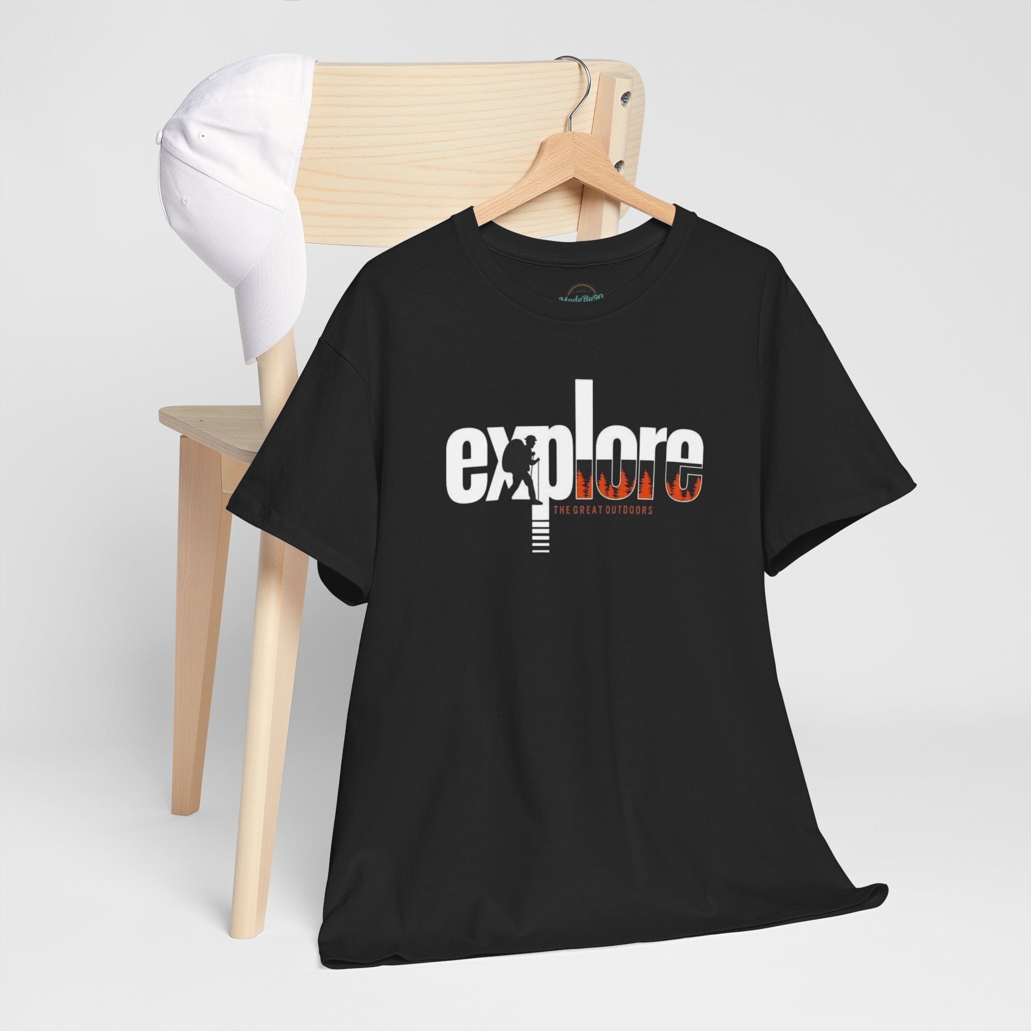Explore Logo Tee | Adventure Graphic Shirt, Travel Typography