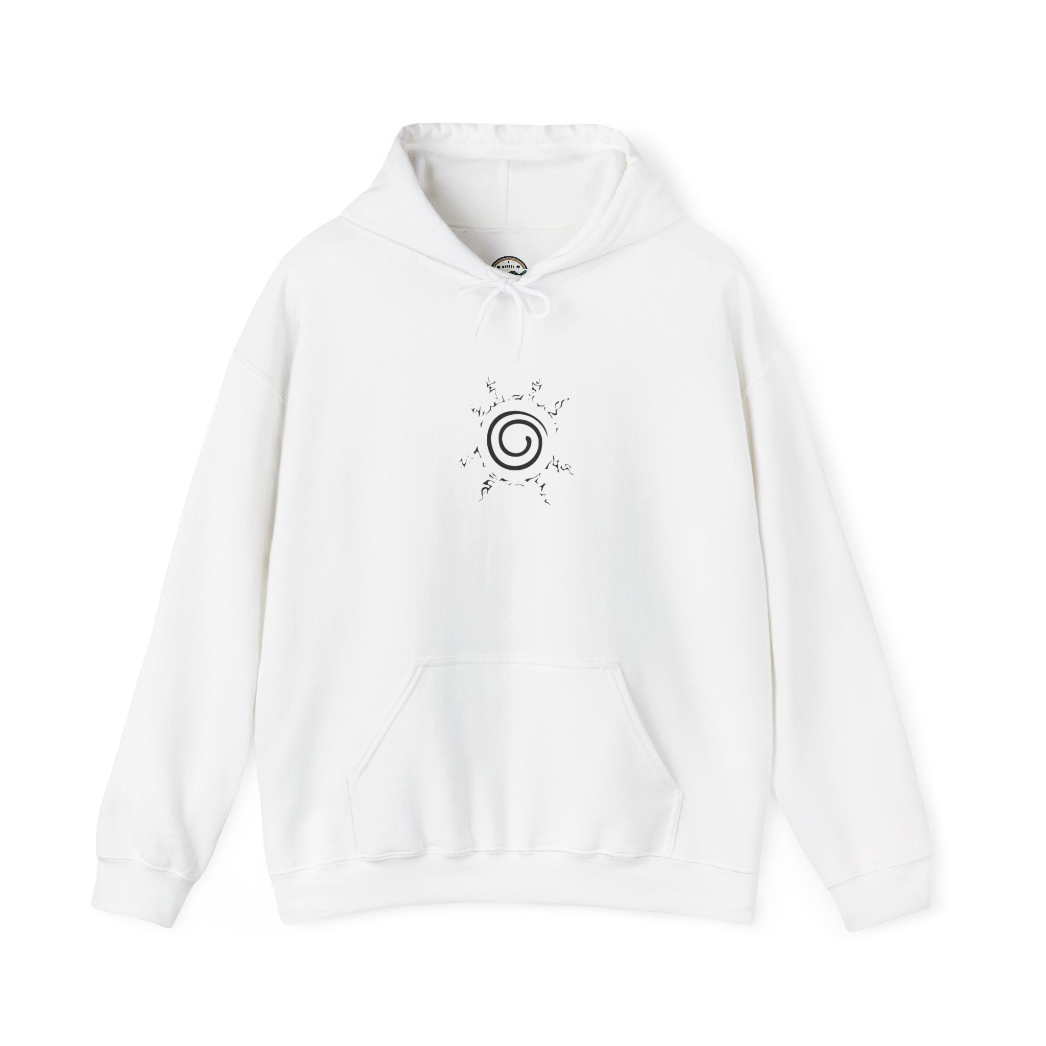 Naruto Fox Spirit Hoodie | Abstract Wolf Illustration Sweatshirt