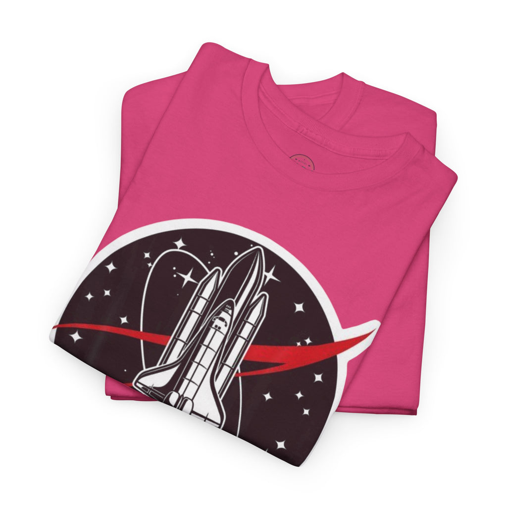 NASA Space Shuttle Tee — Retro Rocket Logo T‑Shirt