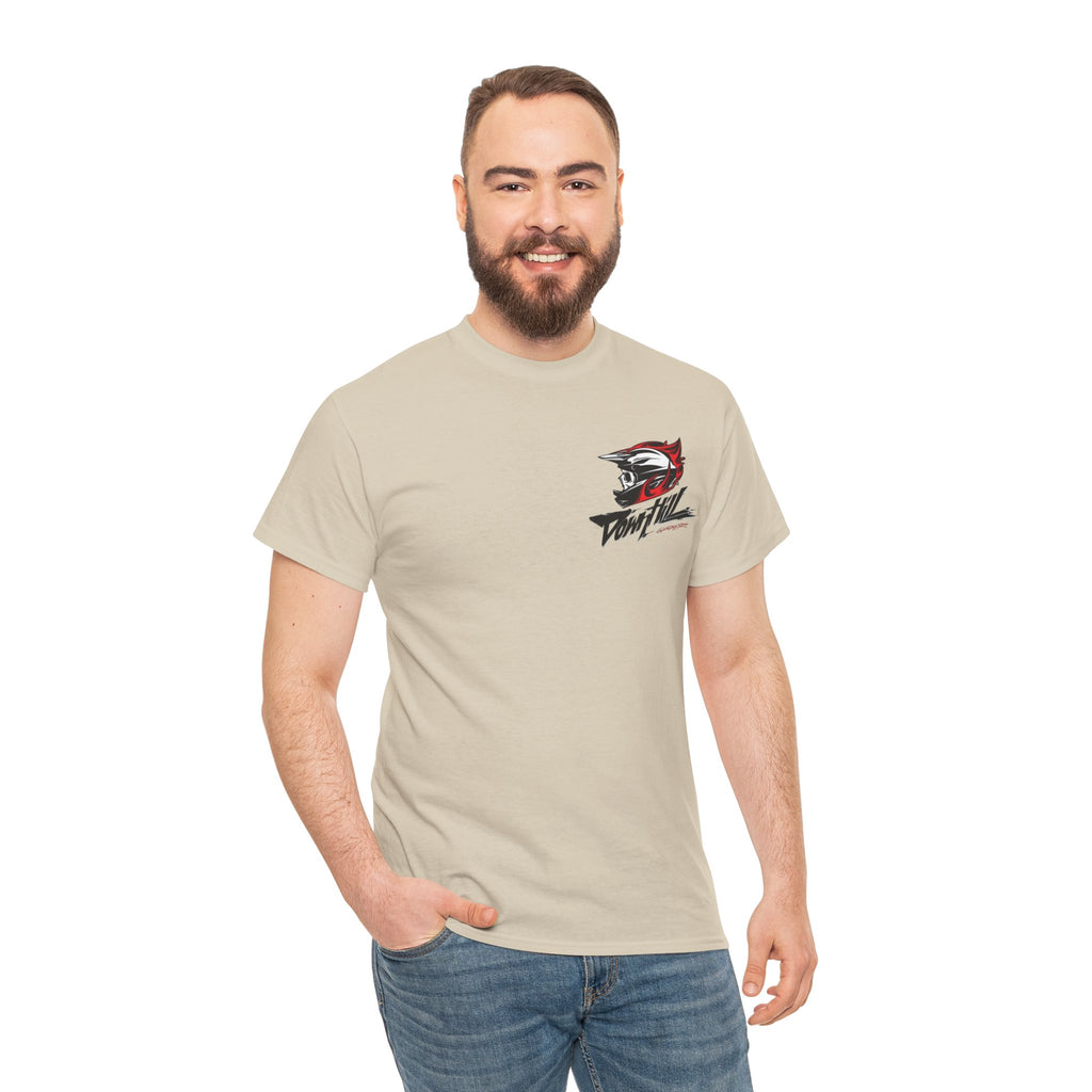 Motocross Rider T-Shirt – Dynamic Dirt Bike Graphic Tee ("Ride Fast")