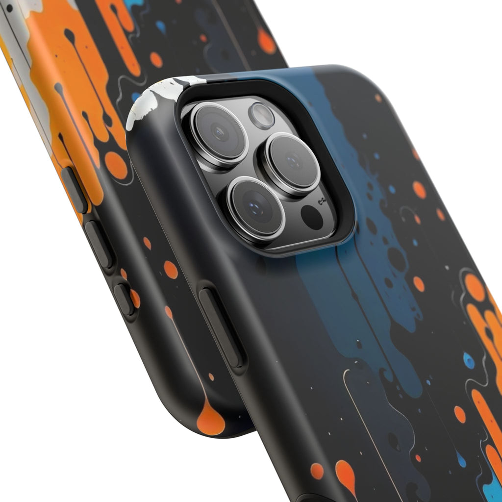Abstract Drip Magnetic Impact Phone Case
