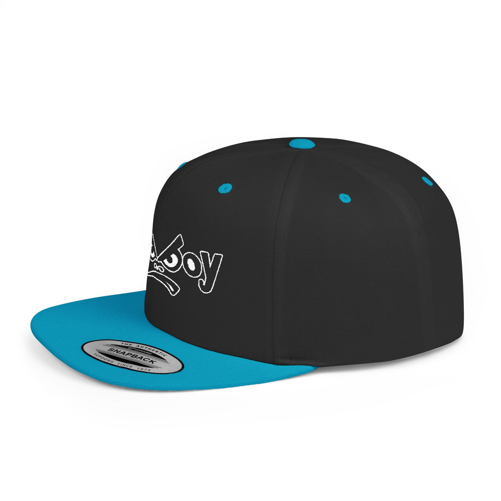 Bad Boy Snapback Hat — Flat Bill Embroidered Baseball Cap