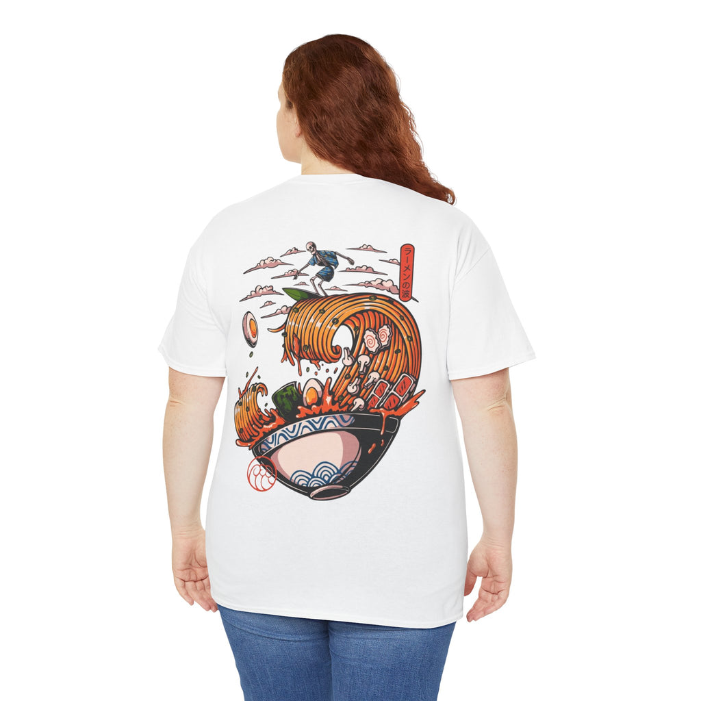 Ramen Wave T-Shirt — Japanese Surf Bowl Graphic Tee