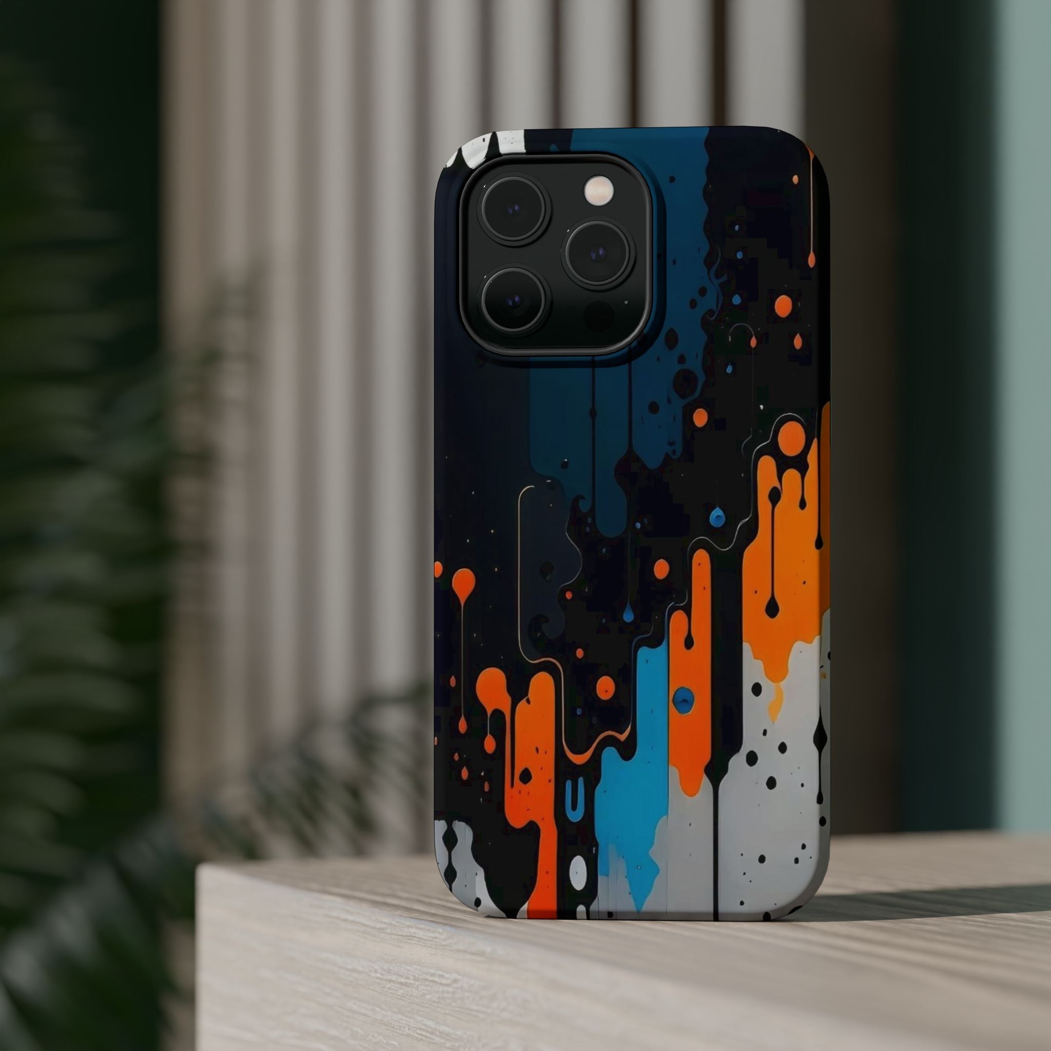 Abstract Drip Magnetic Impact Phone Case