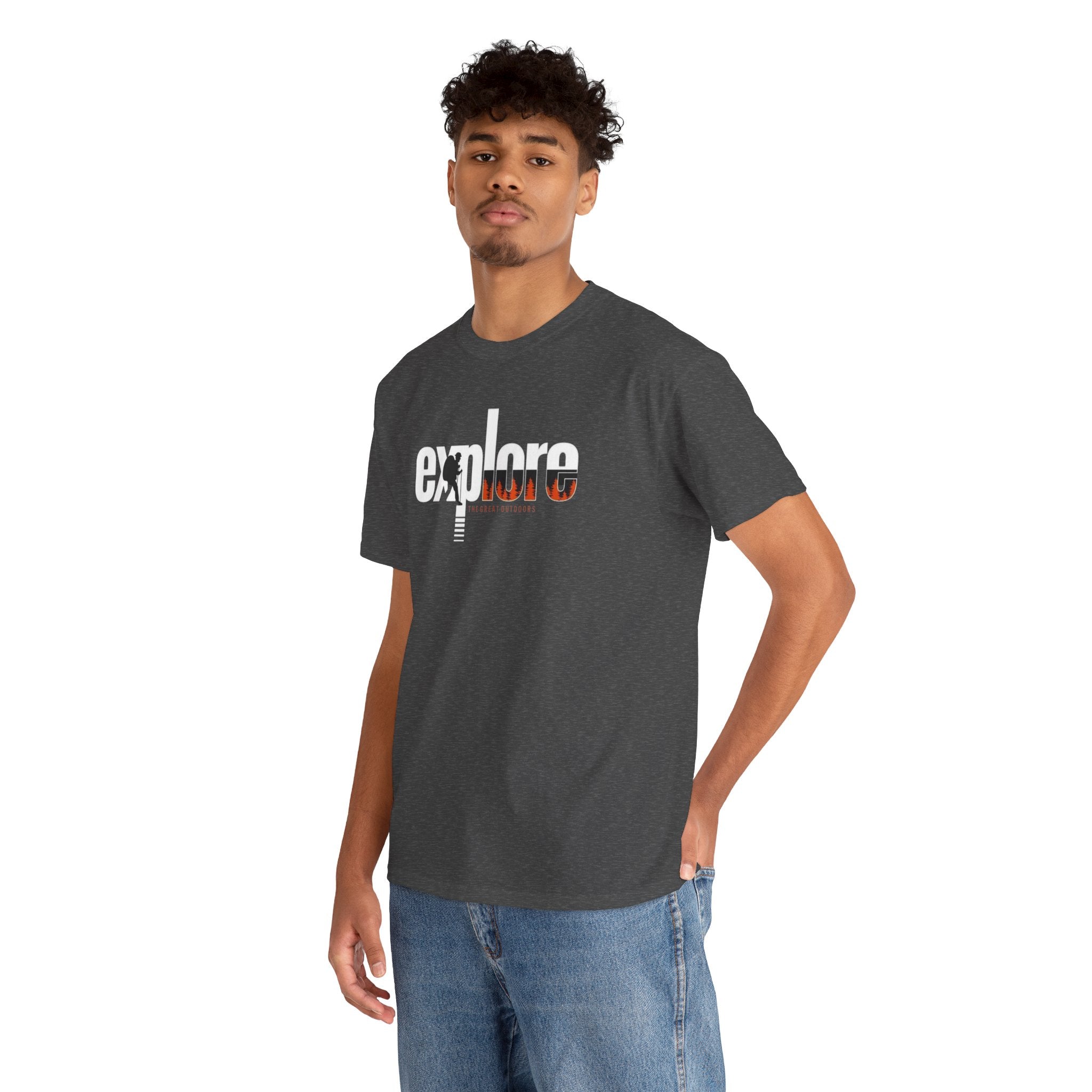 Explore Logo Tee | Adventure Graphic Shirt, Travel Typography