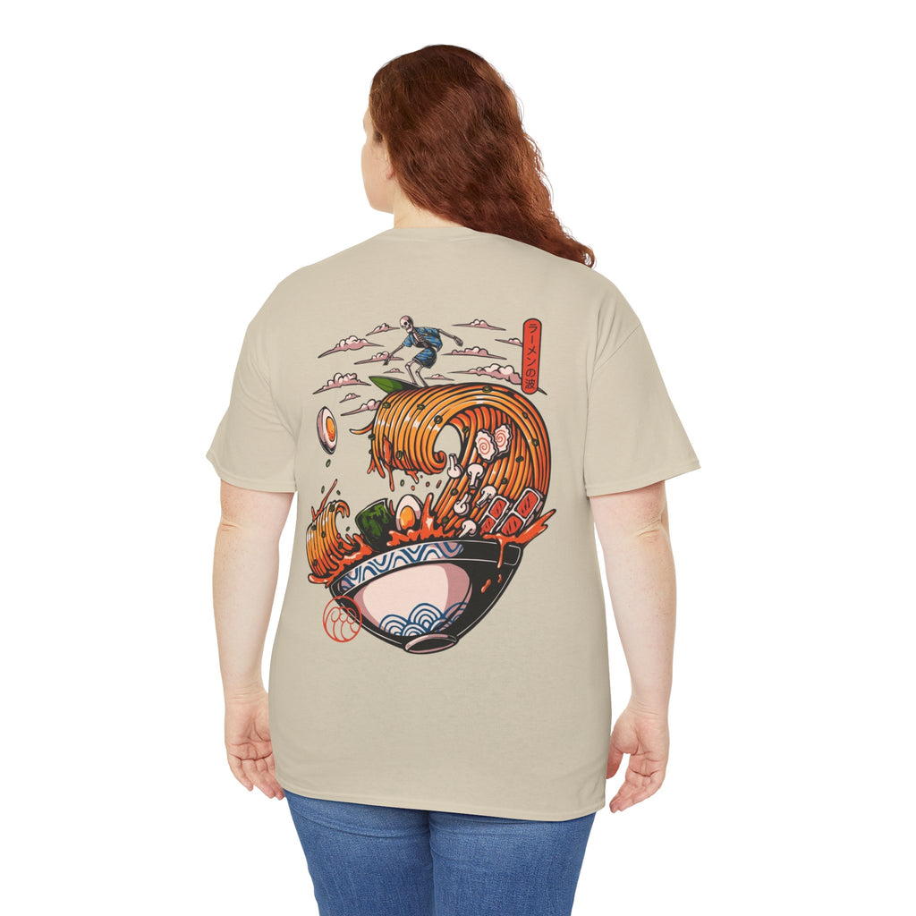 Ramen Wave T-Shirt — Japanese Surf Bowl Graphic Tee