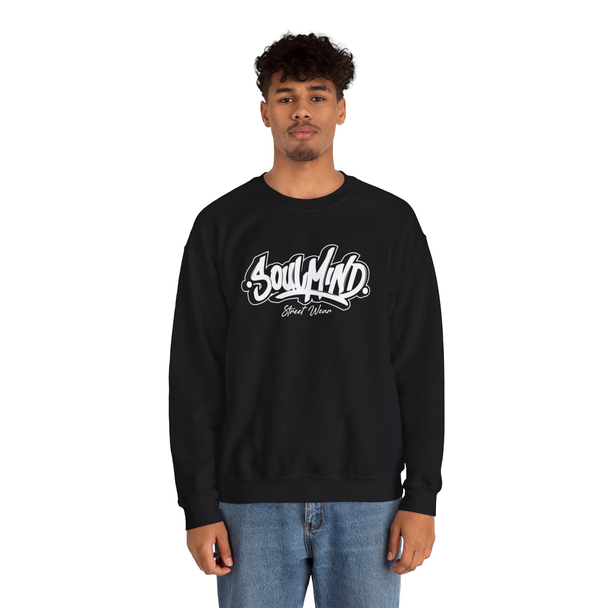 Soul Mind Crewneck Sweatshirt — Streetwear Graphic Pullover
