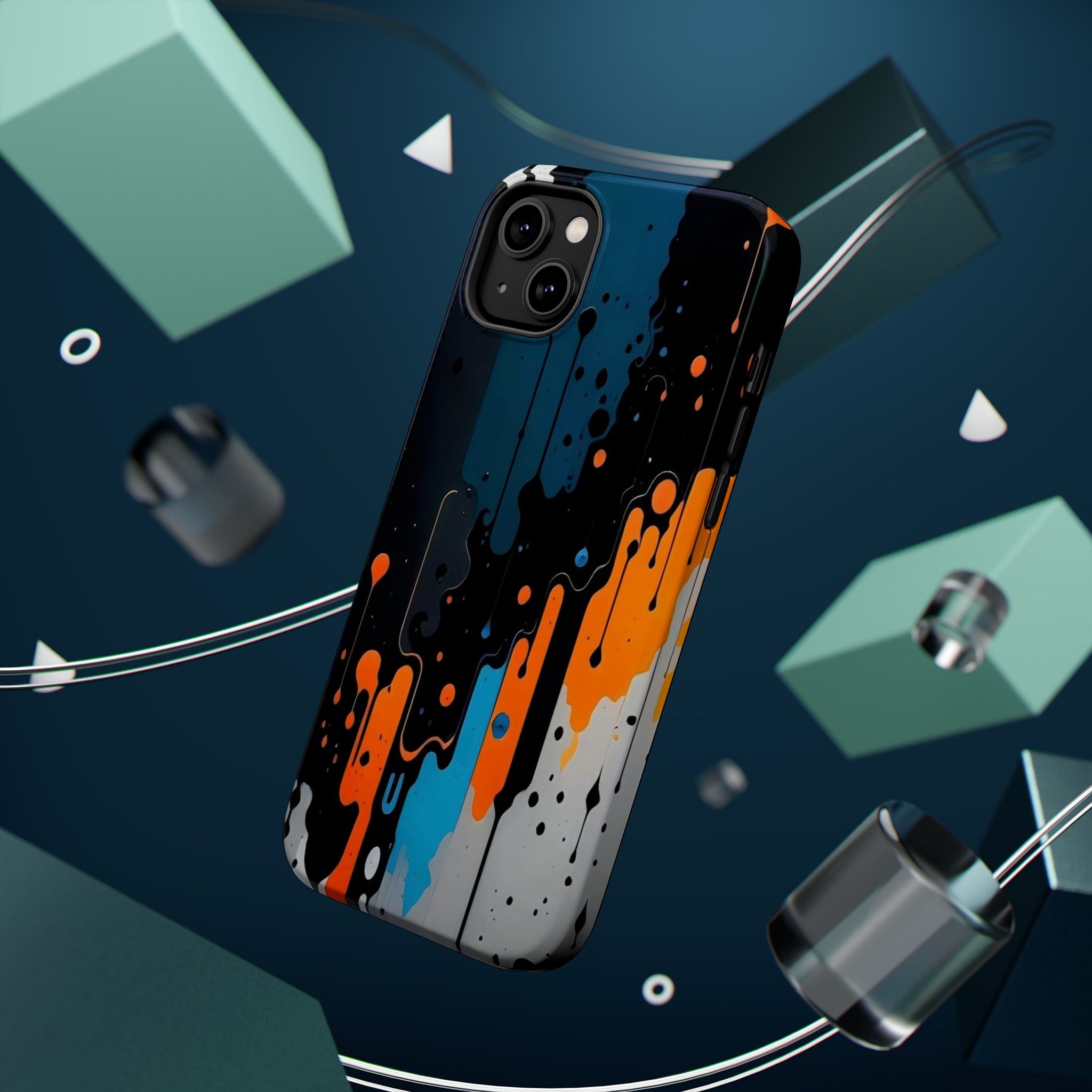 Abstract Drip Magnetic Impact Phone Case