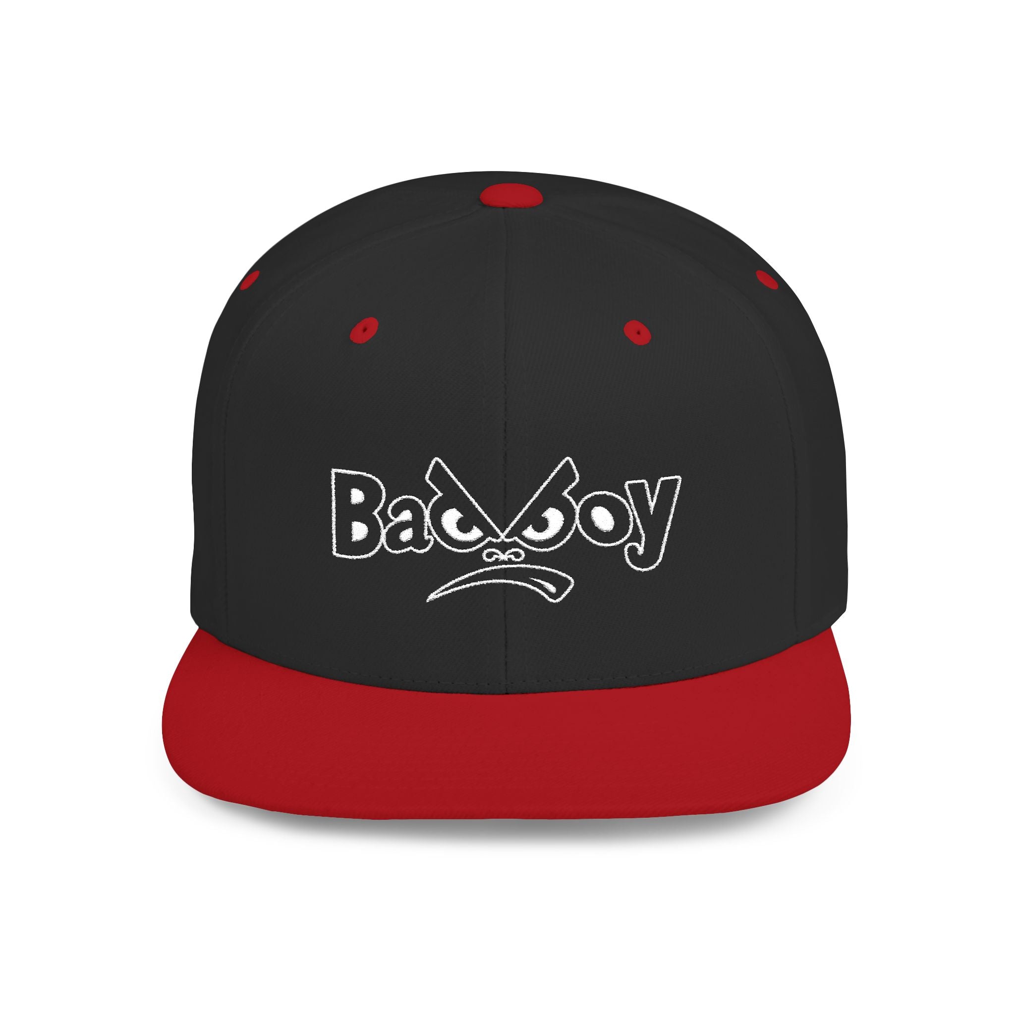 Bad Boy Snapback Hat — Flat Bill Embroidered Baseball Cap