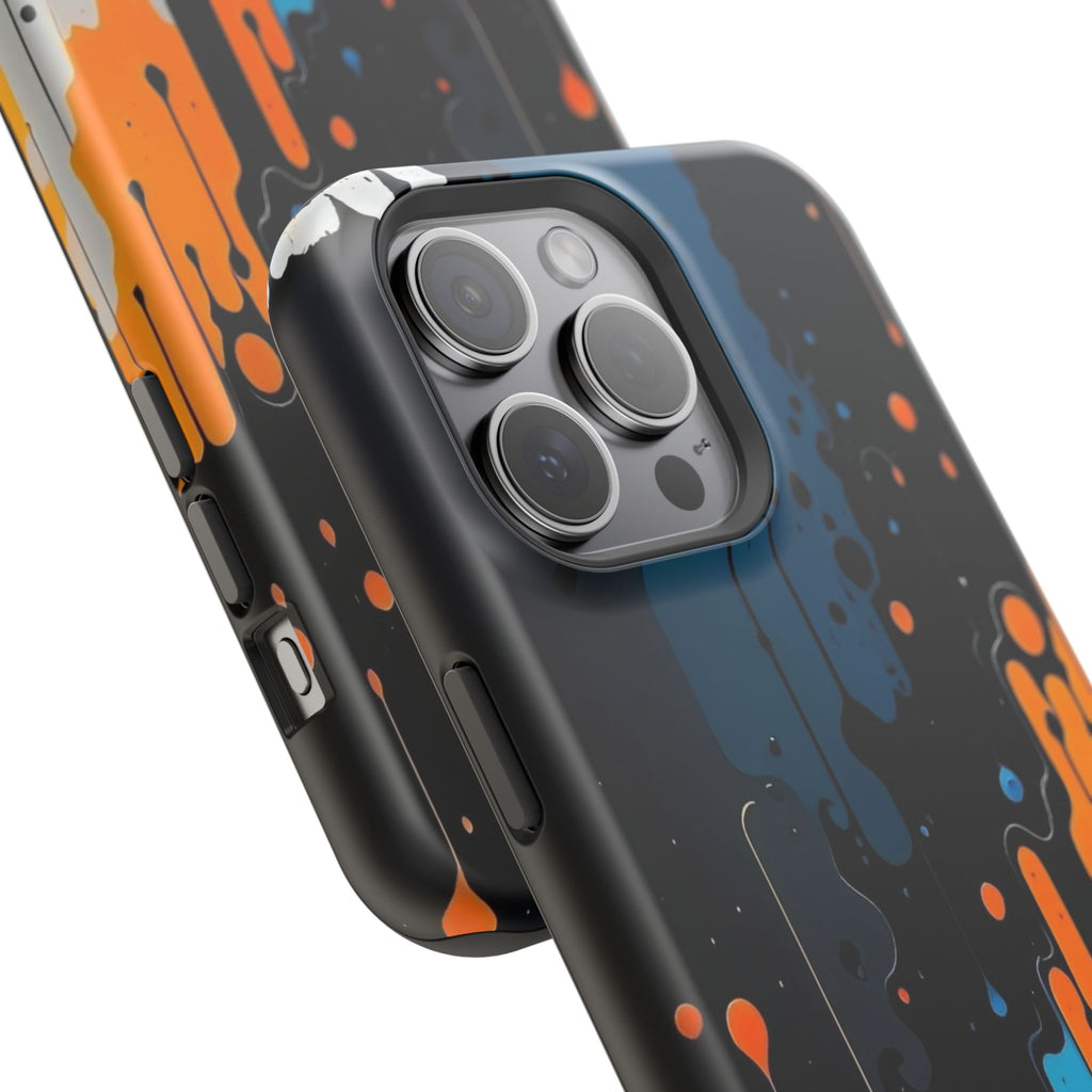 Abstract Drip Magnetic Impact Phone Case