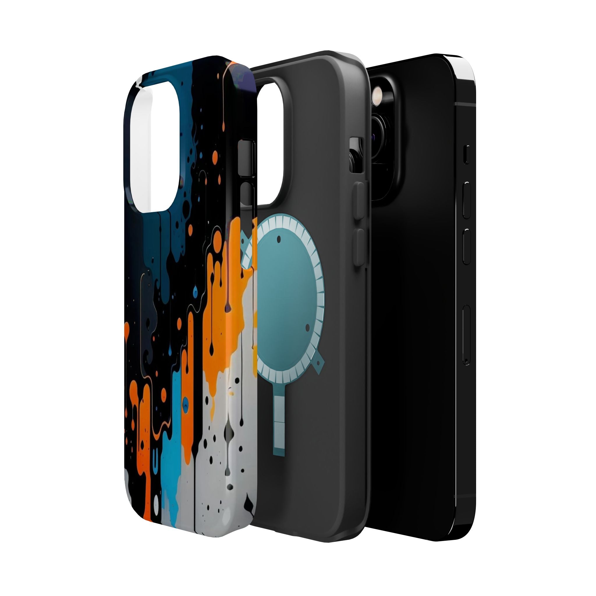 Abstract Drip Magnetic Impact Phone Case