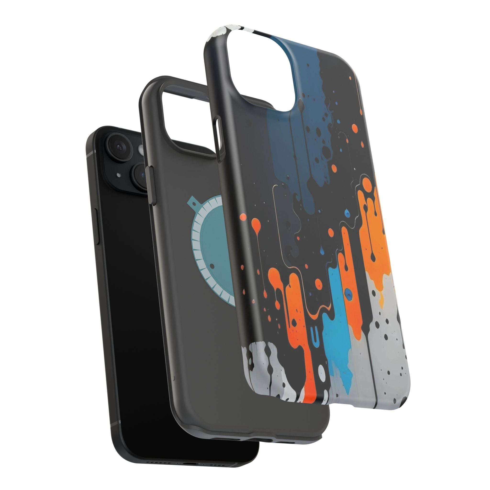 Abstract Drip Magnetic Impact Phone Case