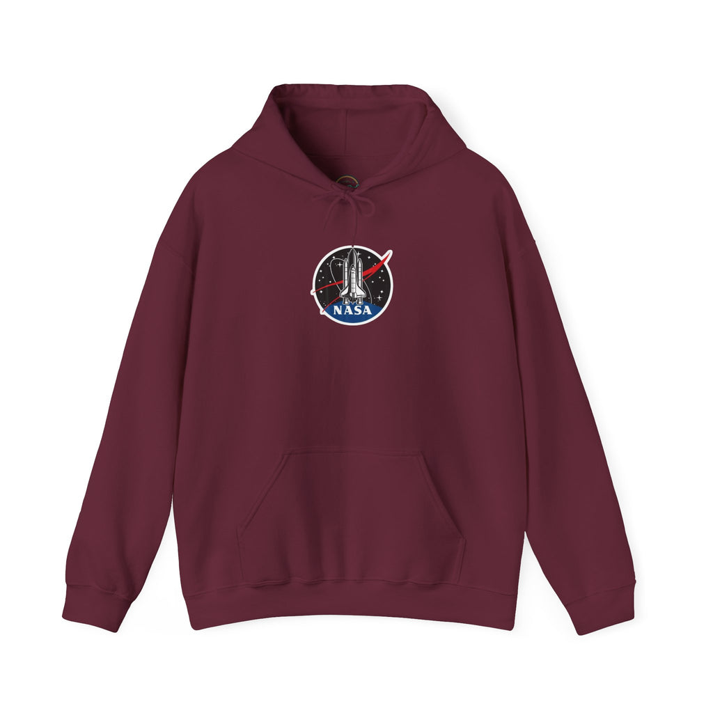 NASA Space Shuttle Hoodie — Retro NASA Logo Pullover