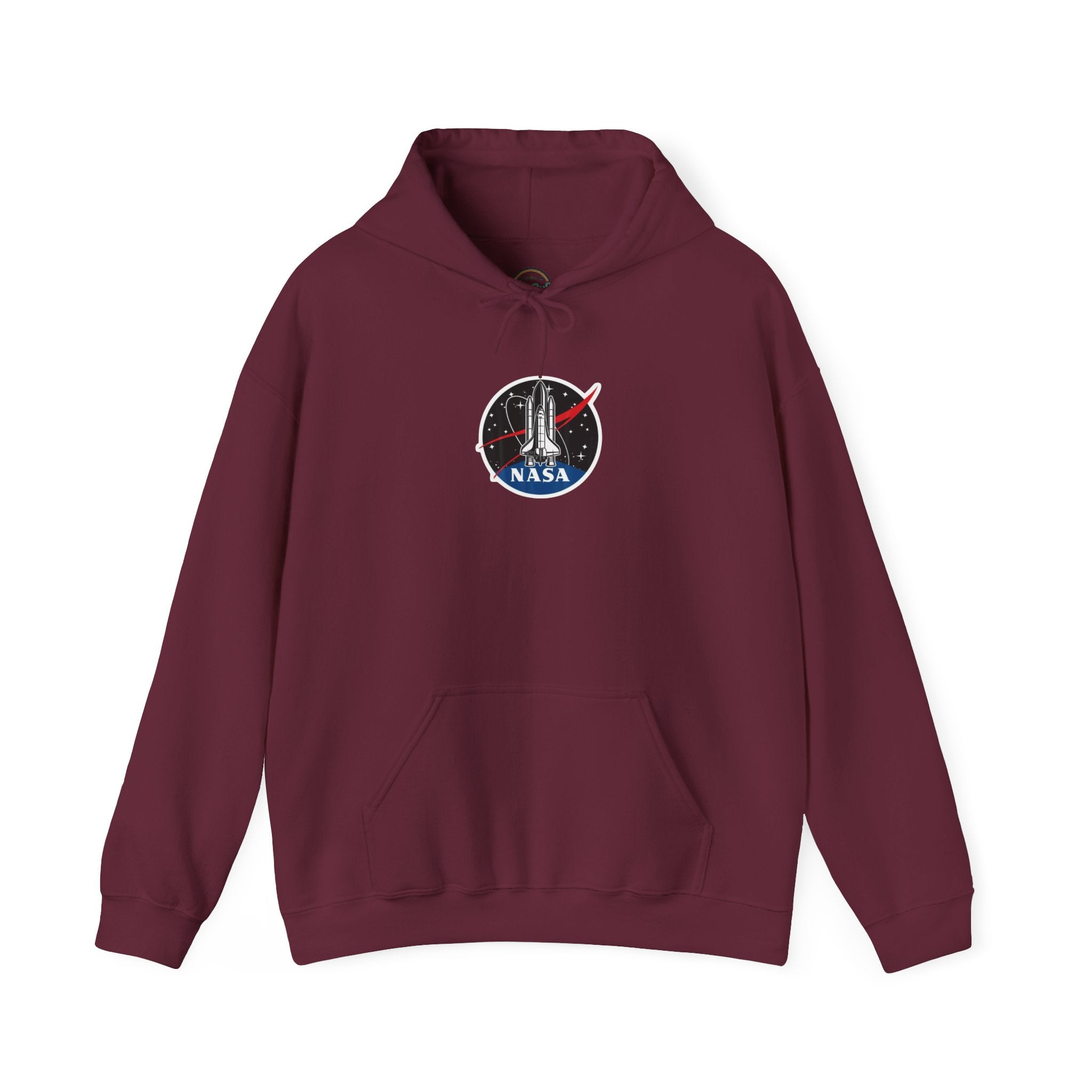 NASA Space Shuttle Hoodie — Retro NASA Logo Pullover