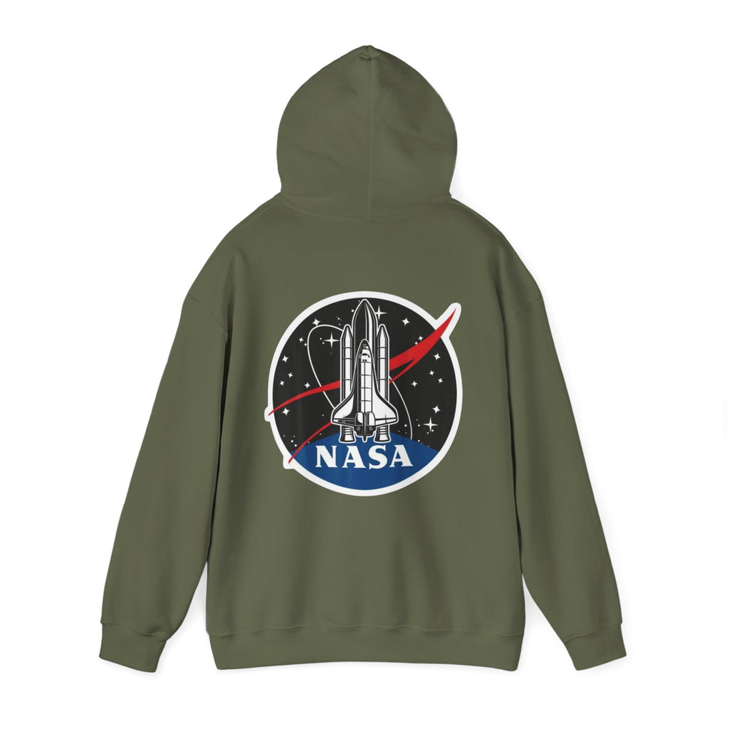 NASA Space Shuttle Hoodie — Retro NASA Logo Pullover