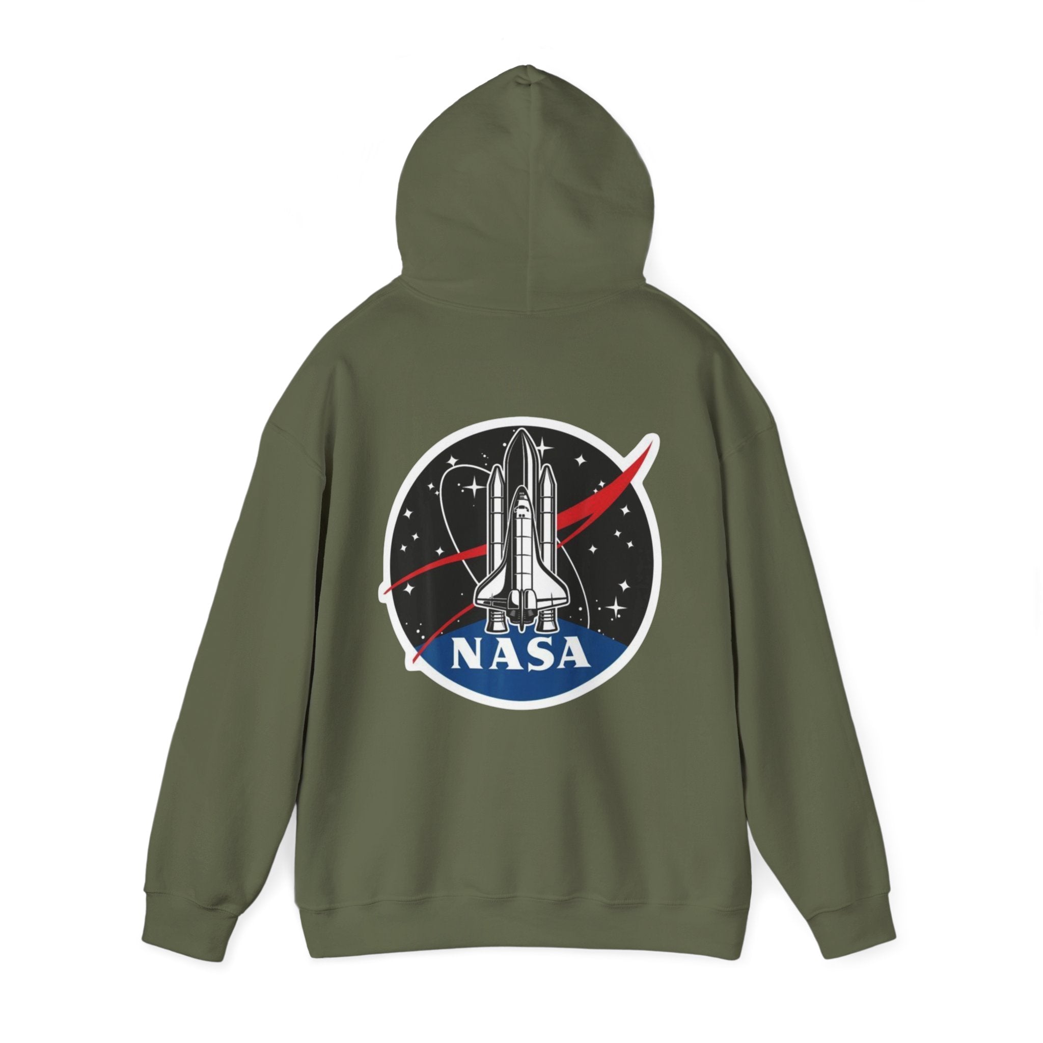NASA Space Shuttle Hoodie — Retro NASA Logo Pullover