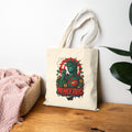 Tote Bag — 'Money Talks' Statue of Liberty Graphic Cotton Canvas Tote