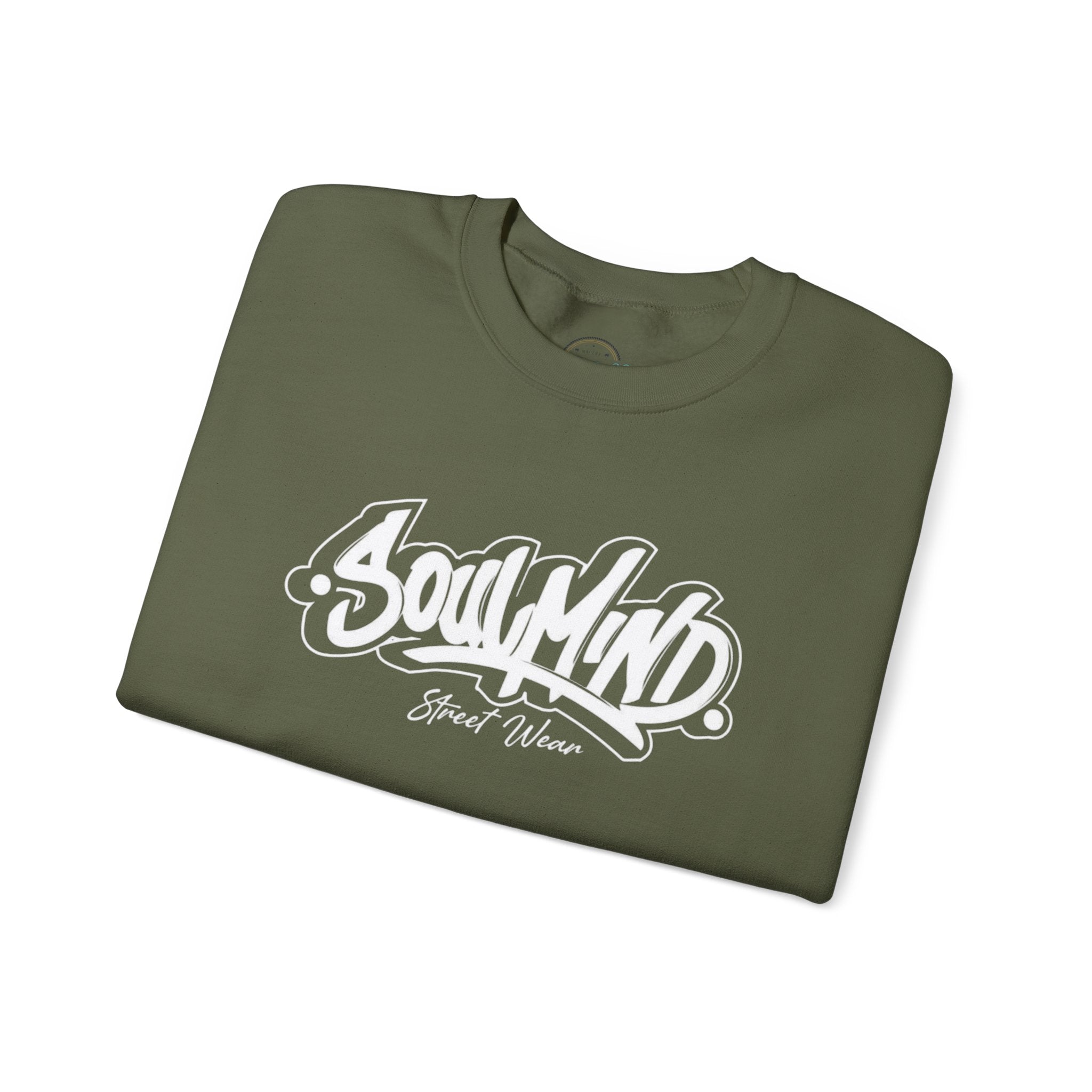 Soul Mind Crewneck Sweatshirt — Streetwear Graphic Pullover