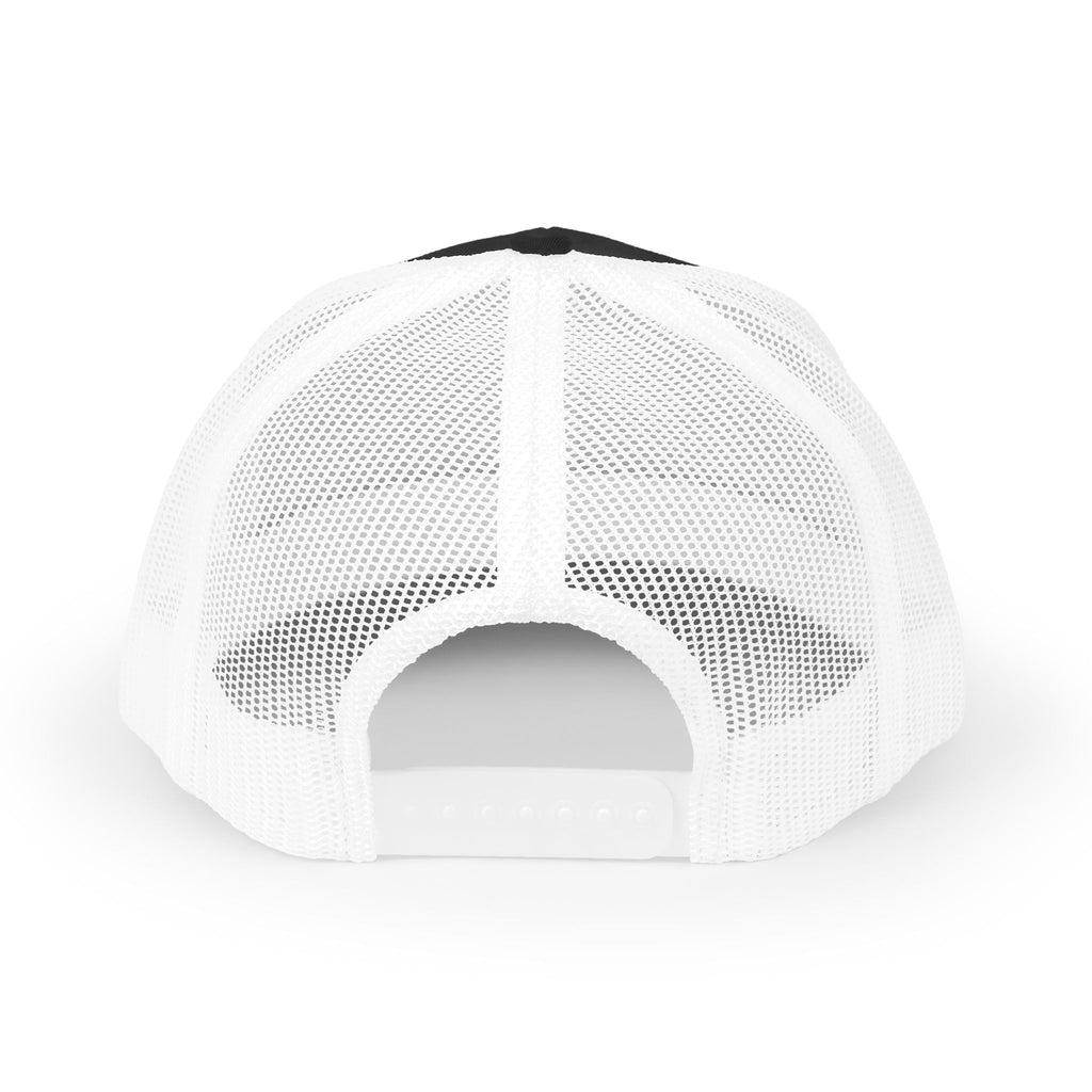 Trucker Hat — 'Blessed' Retro Script Mesh Cap