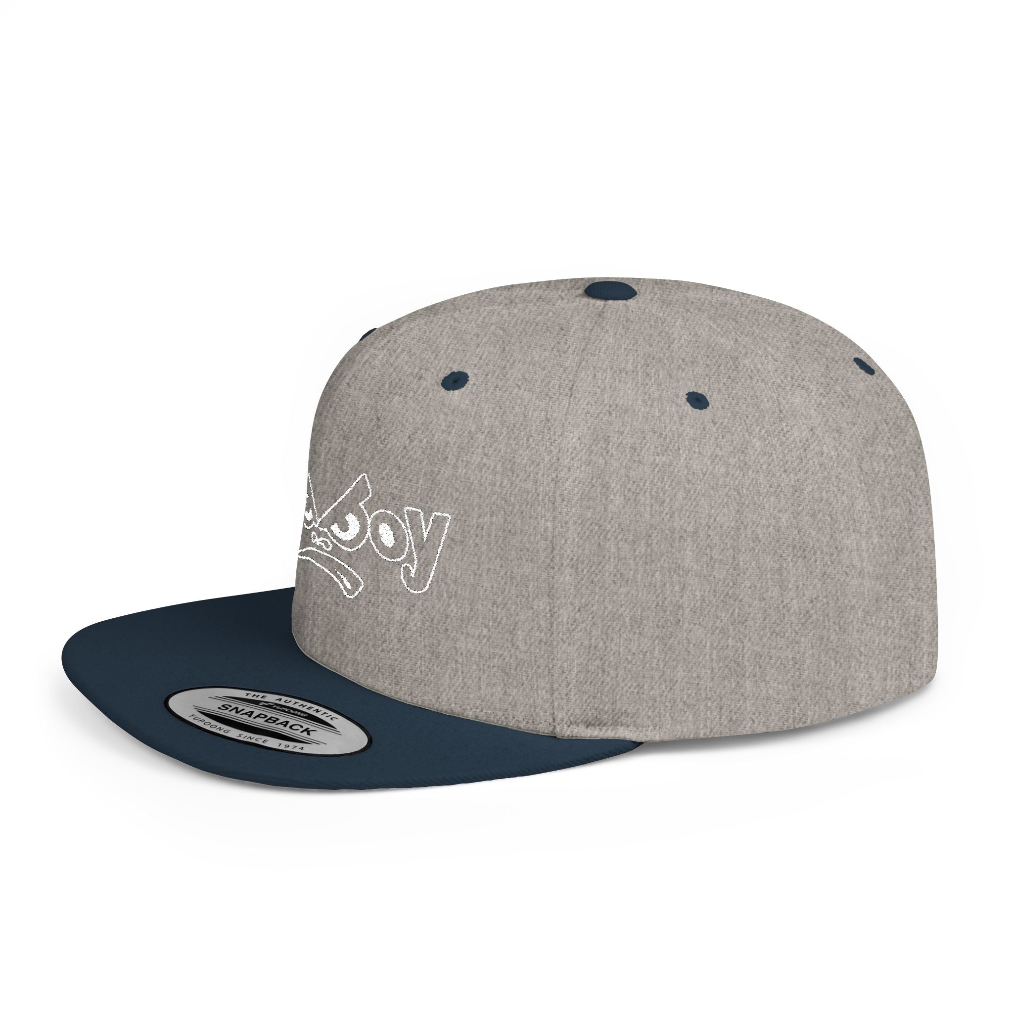 Bad Boy Snapback Hat — Flat Bill Embroidered Baseball Cap
