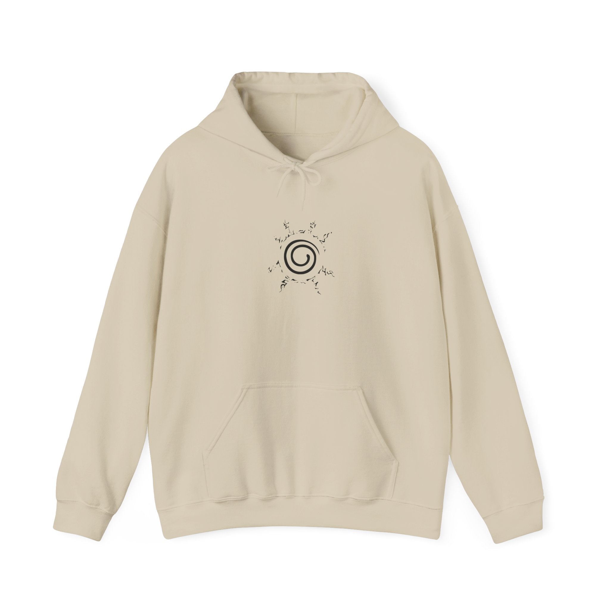 Naruto Fox Spirit Hoodie | Abstract Wolf Illustration Sweatshirt