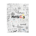 Physics Doodles Velveteen Plush Blanket