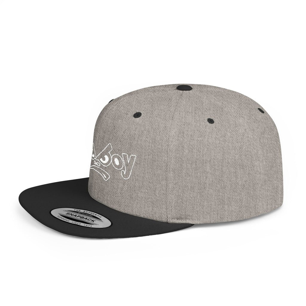 Bad Boy Snapback Hat — Flat Bill Embroidered Baseball Cap