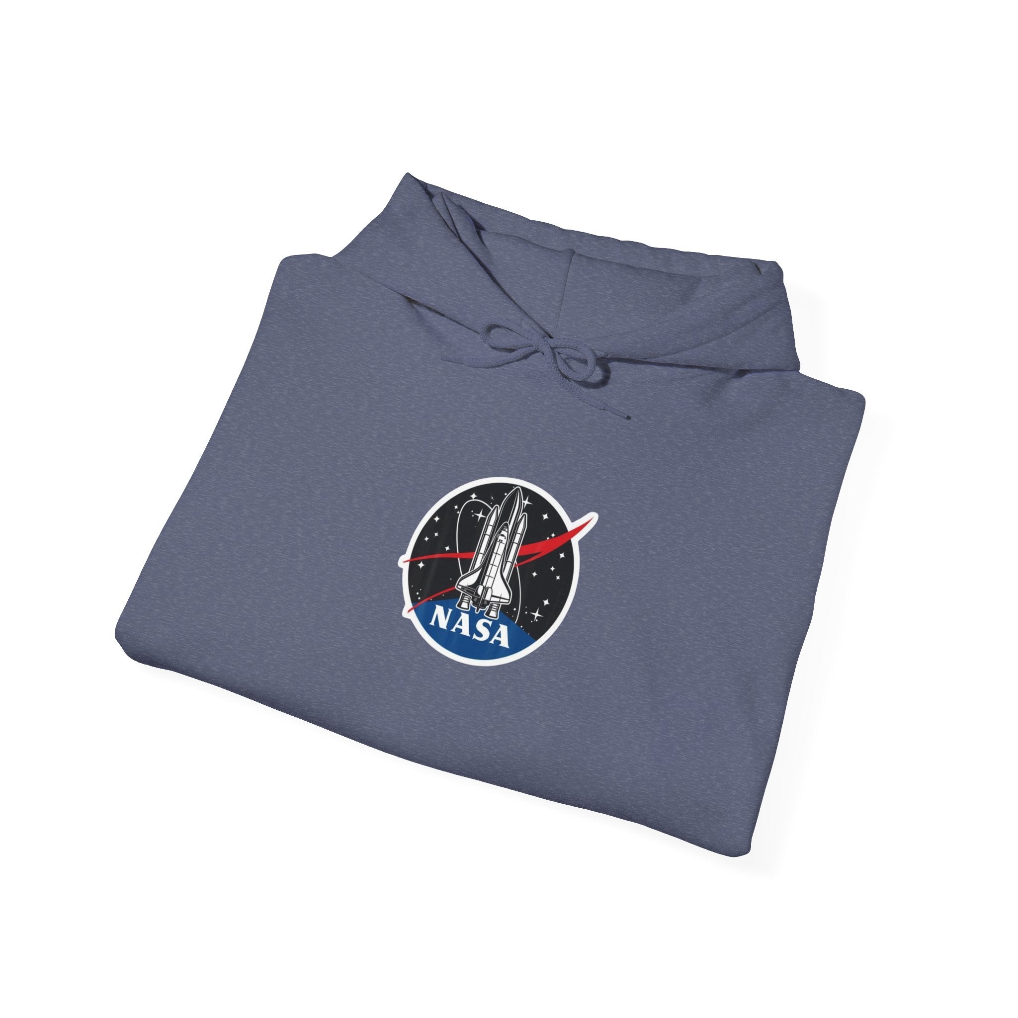 NASA Space Shuttle Hoodie — Retro NASA Logo Pullover