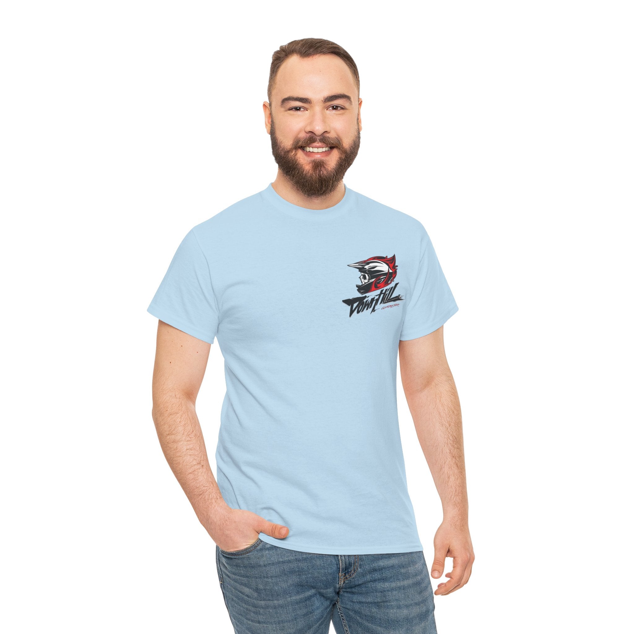 Motocross Rider T-Shirt – Dynamic Dirt Bike Graphic Tee ("Ride Fast")