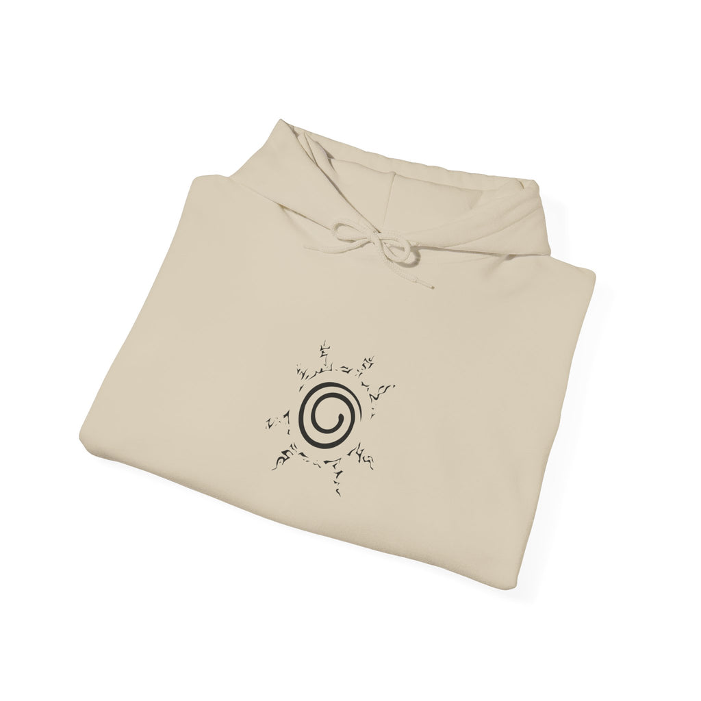Naruto Fox Spirit Hoodie | Abstract Wolf Illustration Sweatshirt