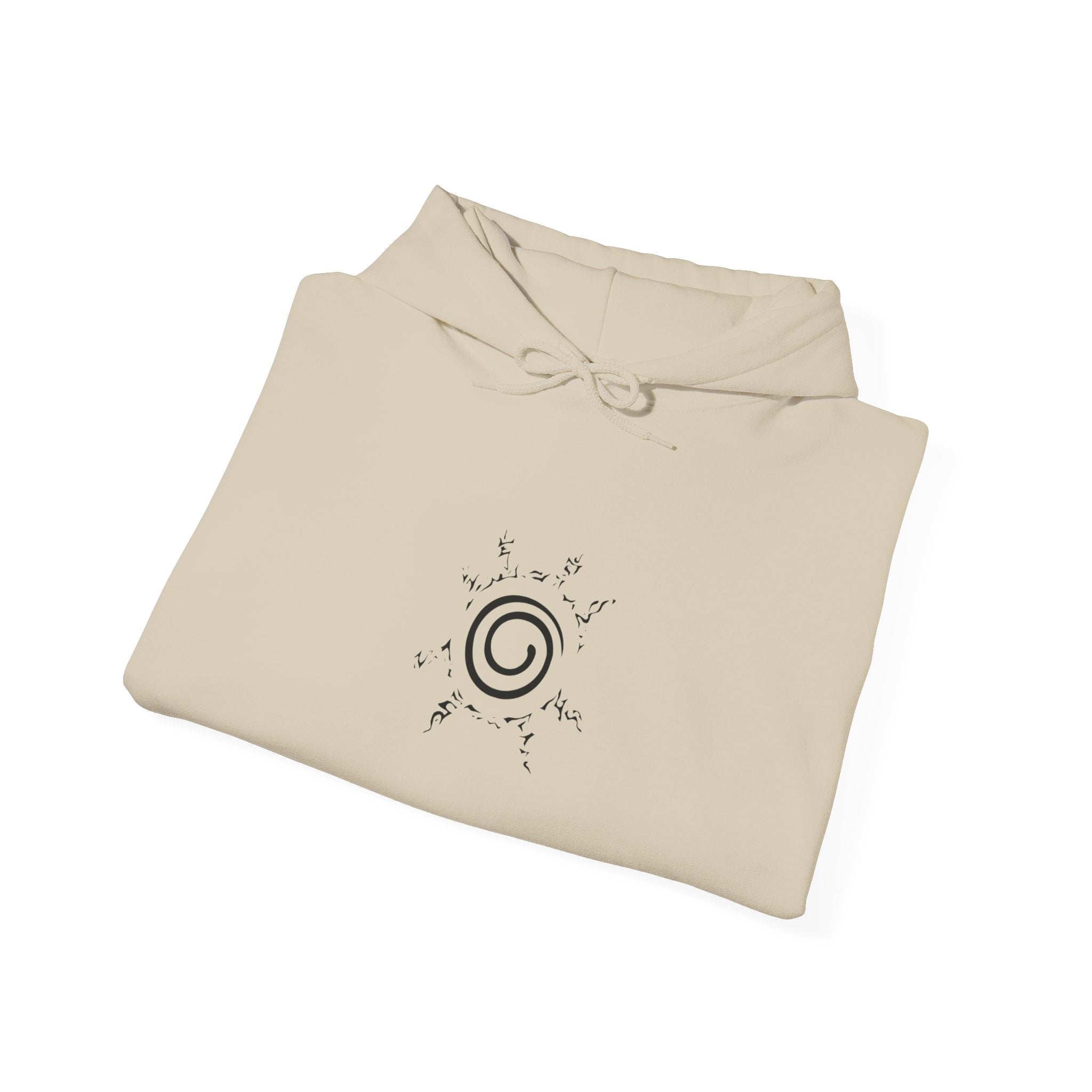 Naruto Fox Spirit Hoodie | Abstract Wolf Illustration Sweatshirt