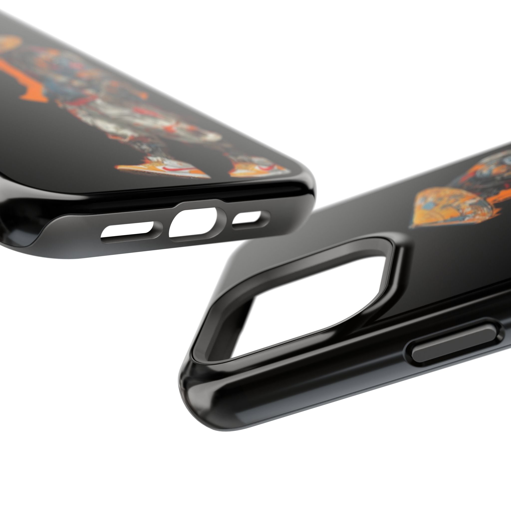 Samurai Streetwear Phone Case — Magnetic Impact-Resistant