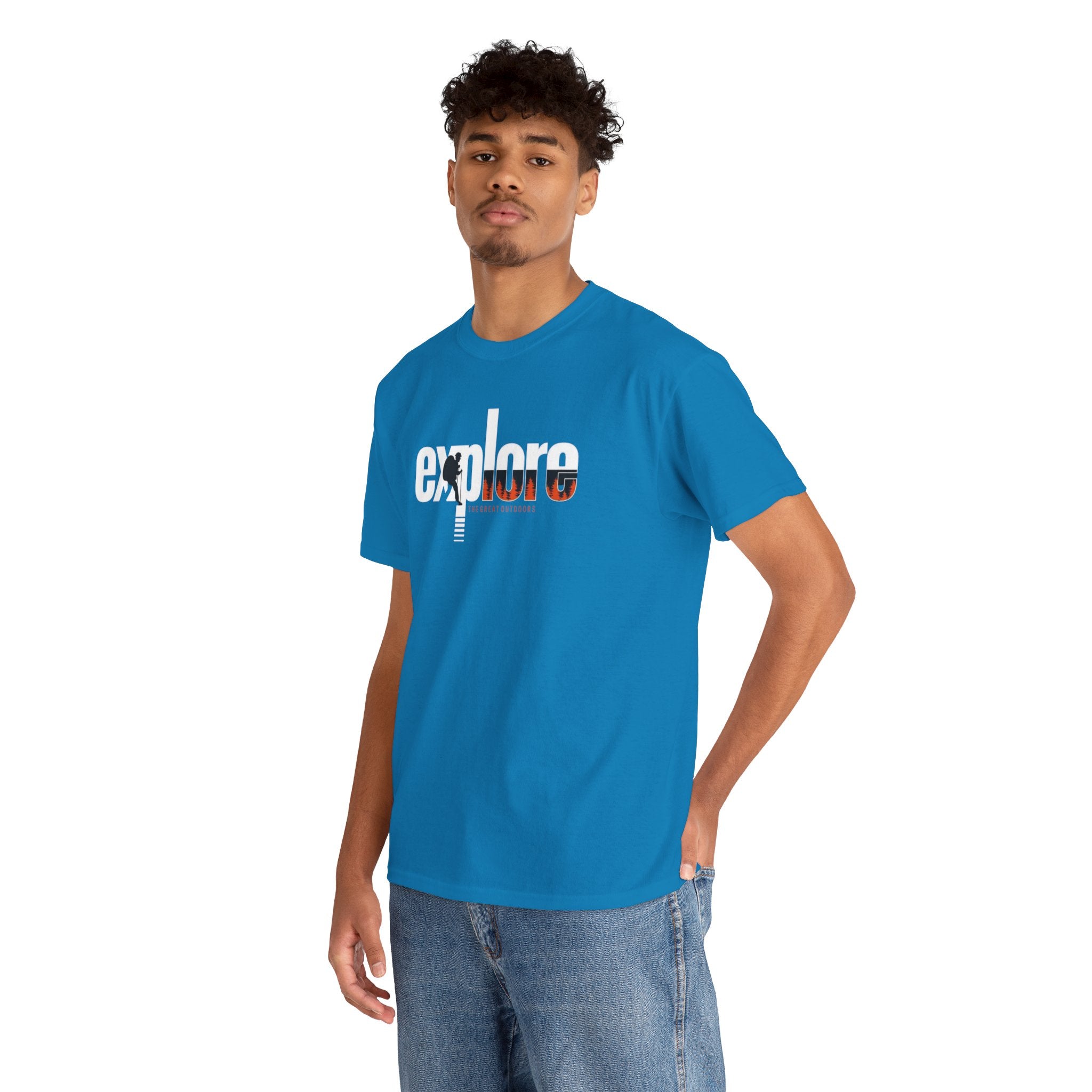 Explore Logo Tee | Adventure Graphic Shirt, Travel Typography