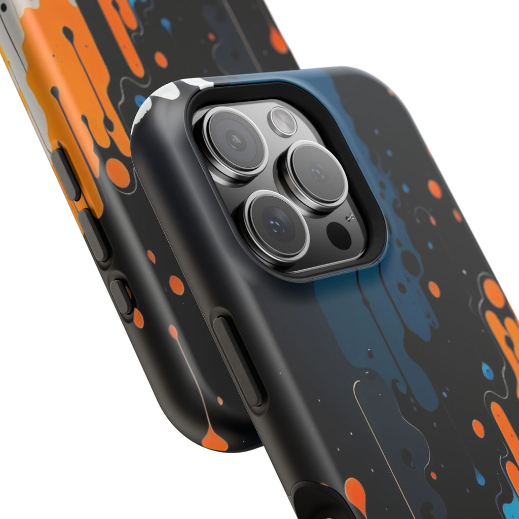 Abstract Drip Magnetic Impact Phone Case