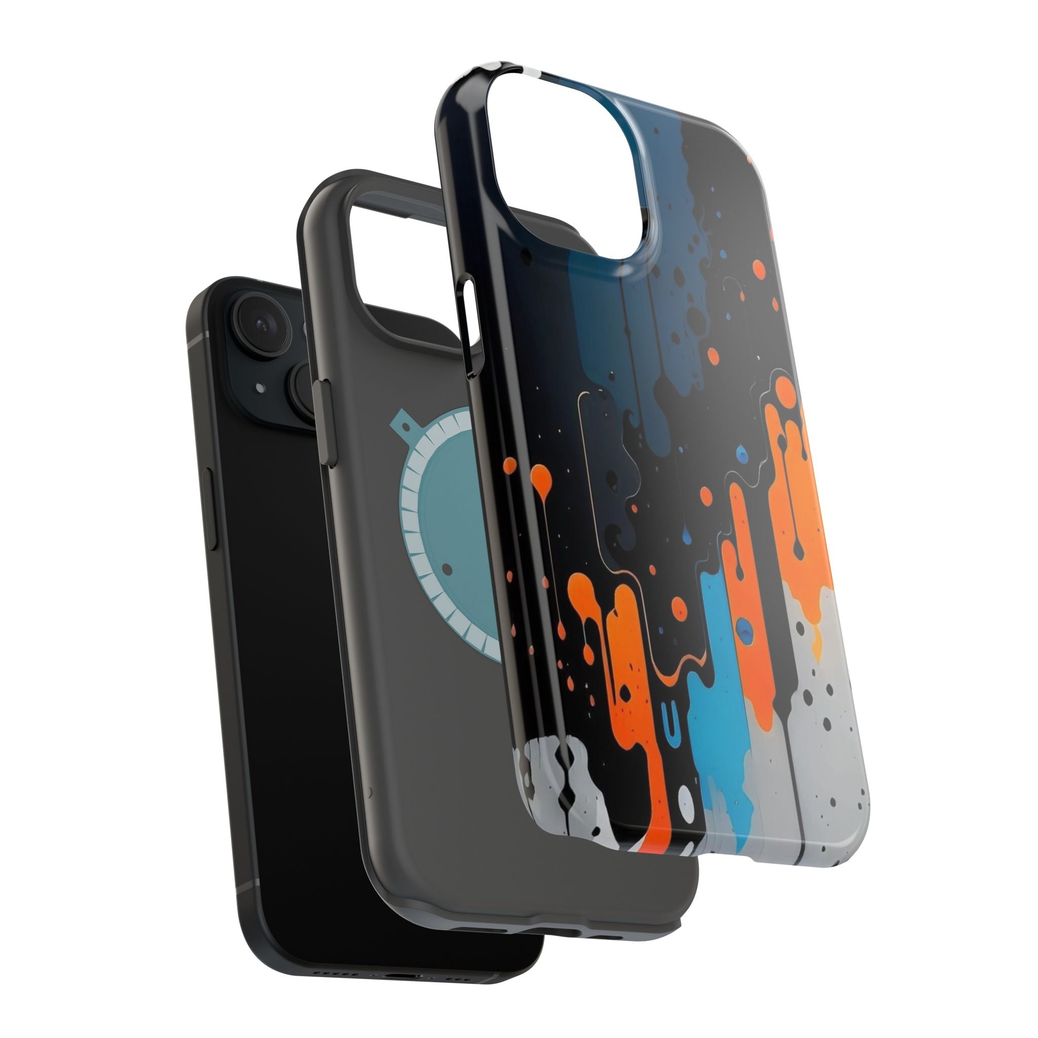 Abstract Drip Magnetic Impact Phone Case