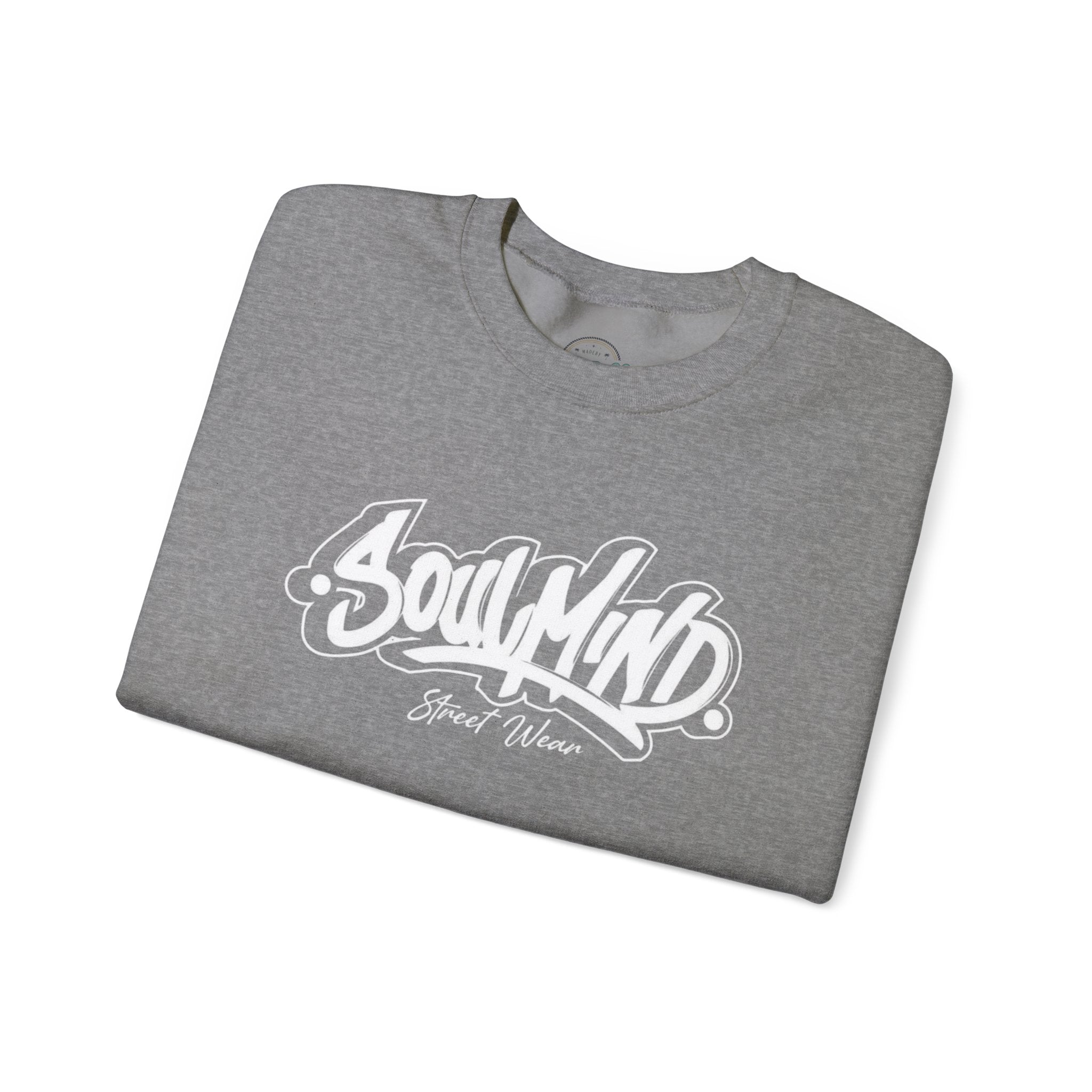 Soul Mind Crewneck Sweatshirt — Streetwear Graphic Pullover