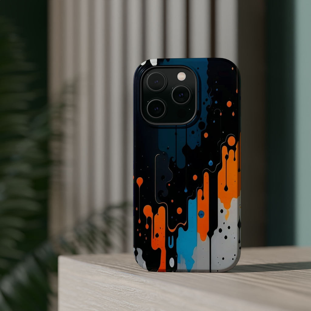 Abstract Drip Magnetic Impact Phone Case