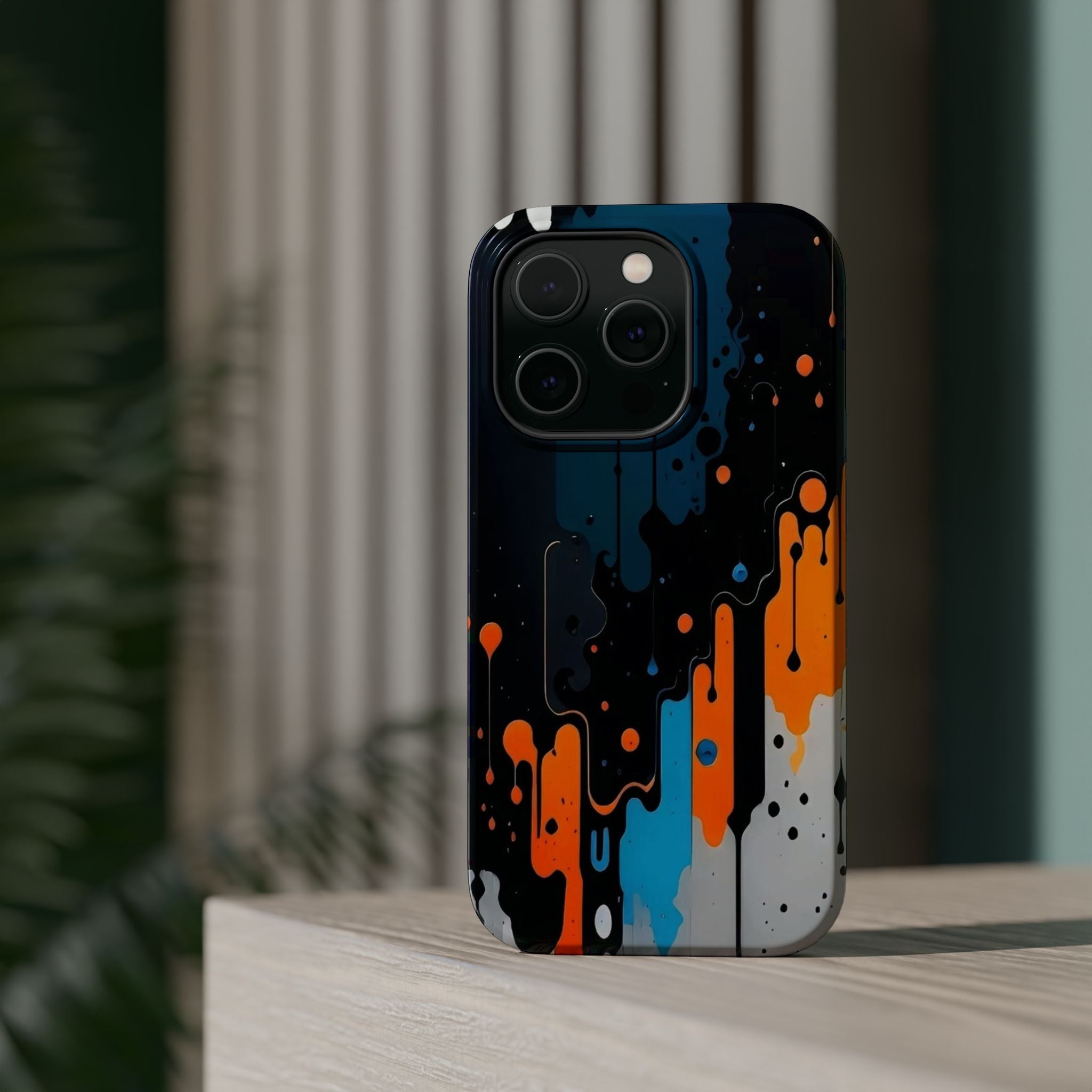 Abstract Drip Magnetic Impact Phone Case
