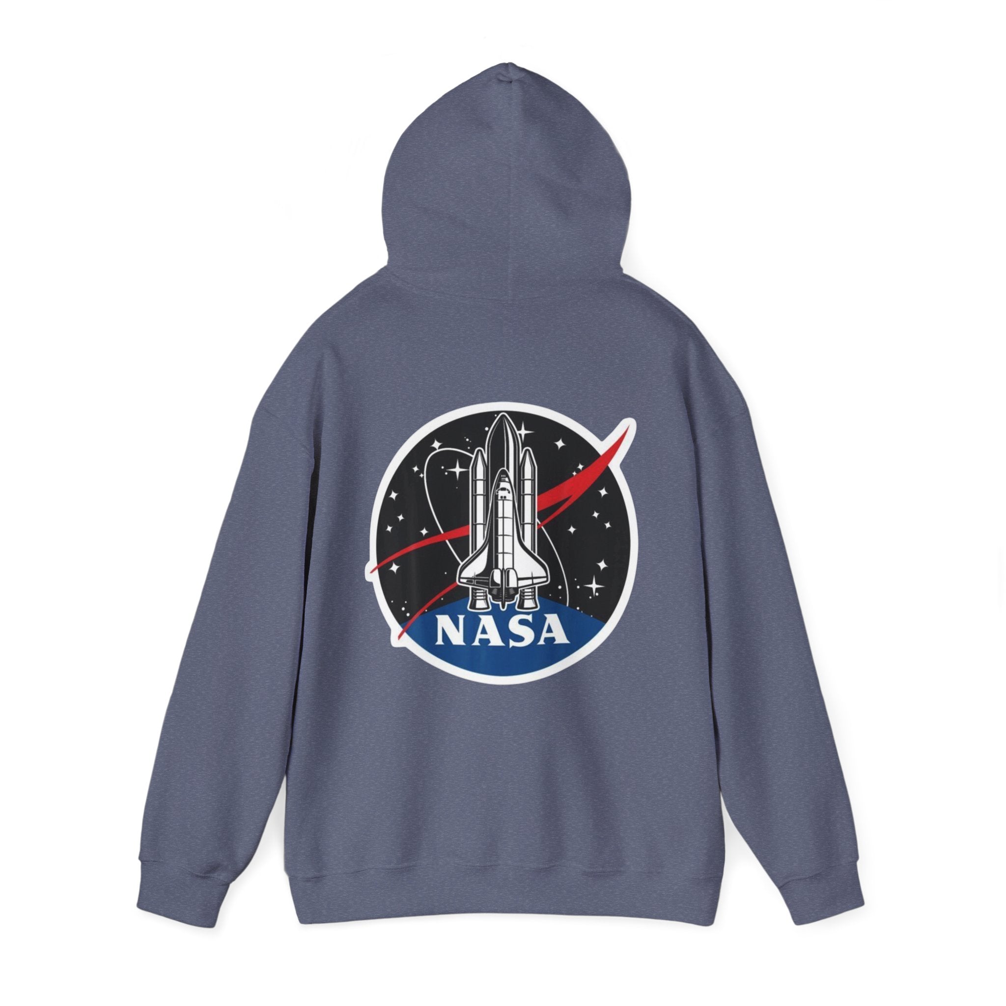 NASA Space Shuttle Hoodie — Retro NASA Logo Pullover